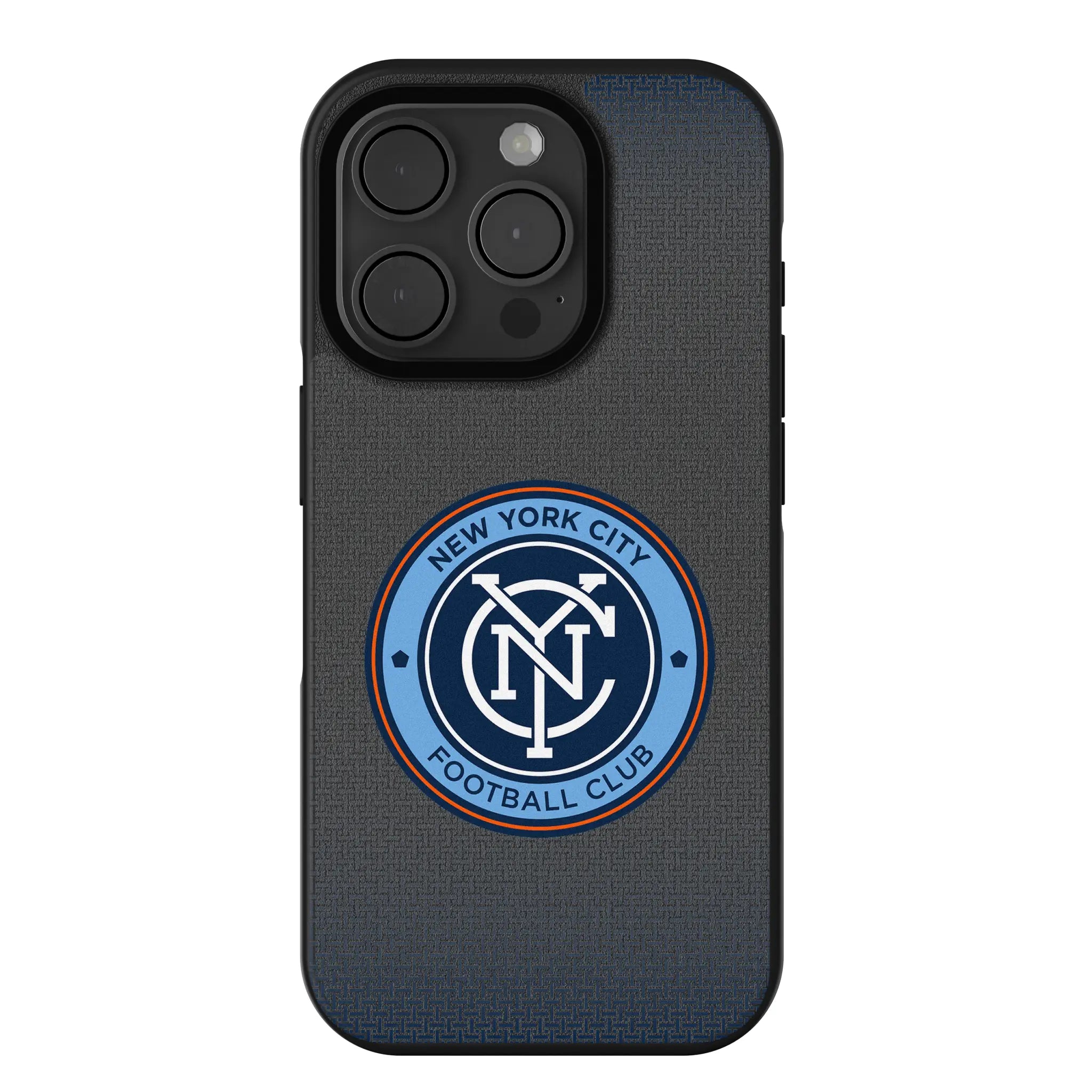 New York City FC Linen iPhone Bump Phone Case for Apple iPhone