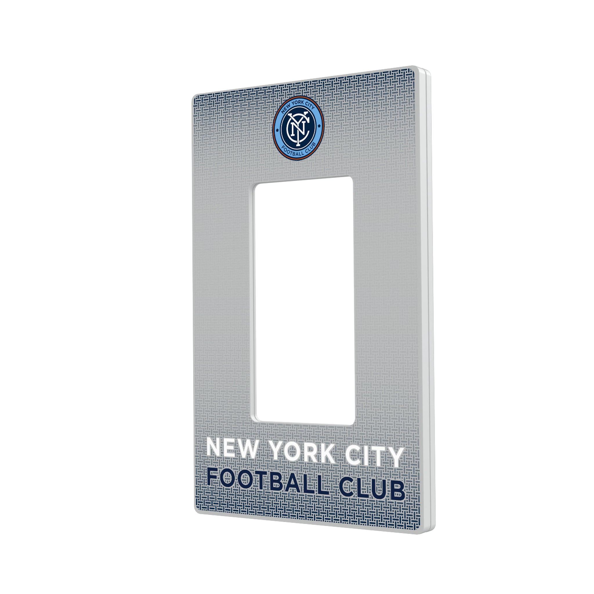 New York City FC Linen Hidden-Screw Light Switch Plate#Style_Single Rocker