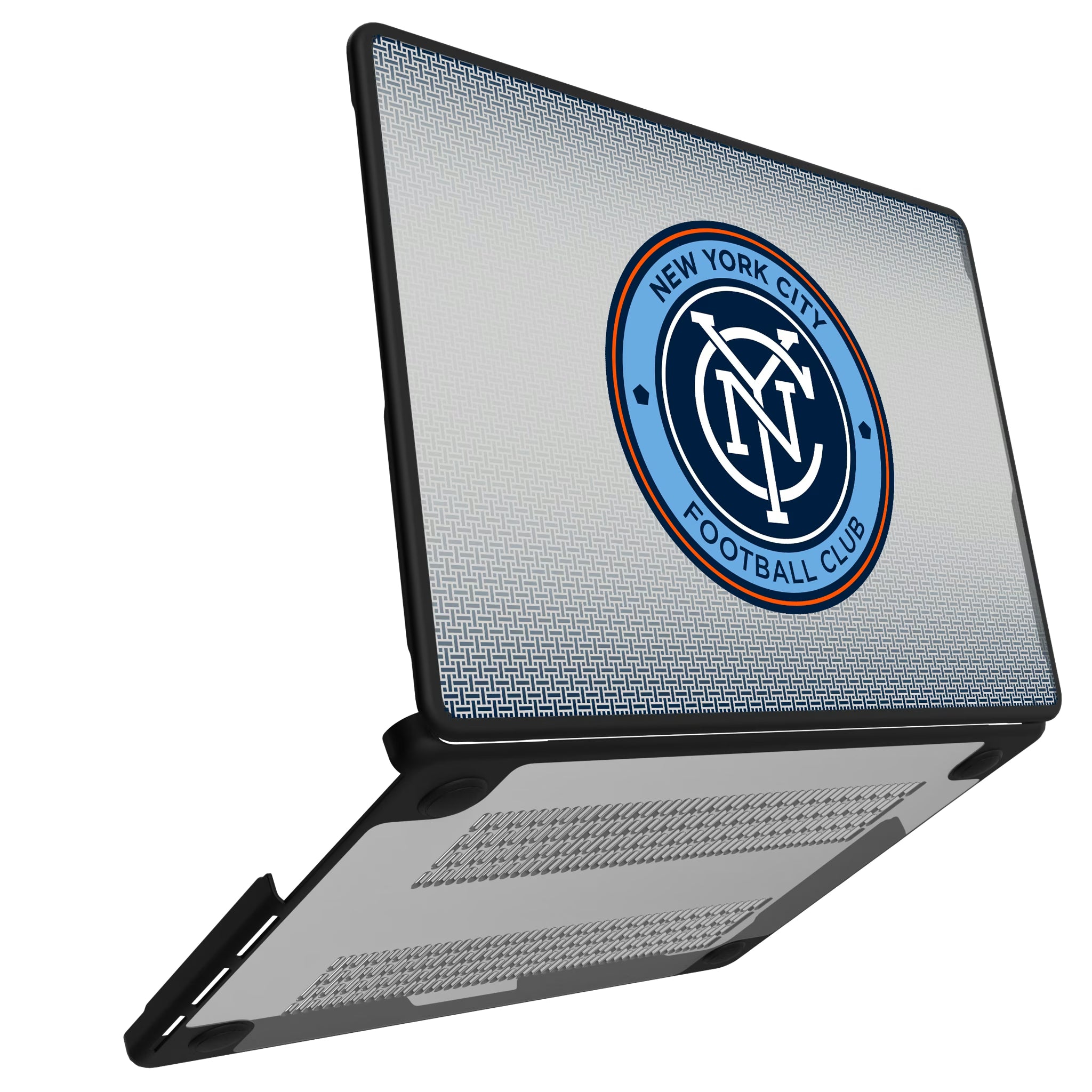 New York City FC Linen MacBook Laptop Case for Apple MacBook#Device_MacBook Pro (14-inch, 2021) / MacBook Pro (14-inch, 2023) / MacBook Pro (14-inch, 2024)