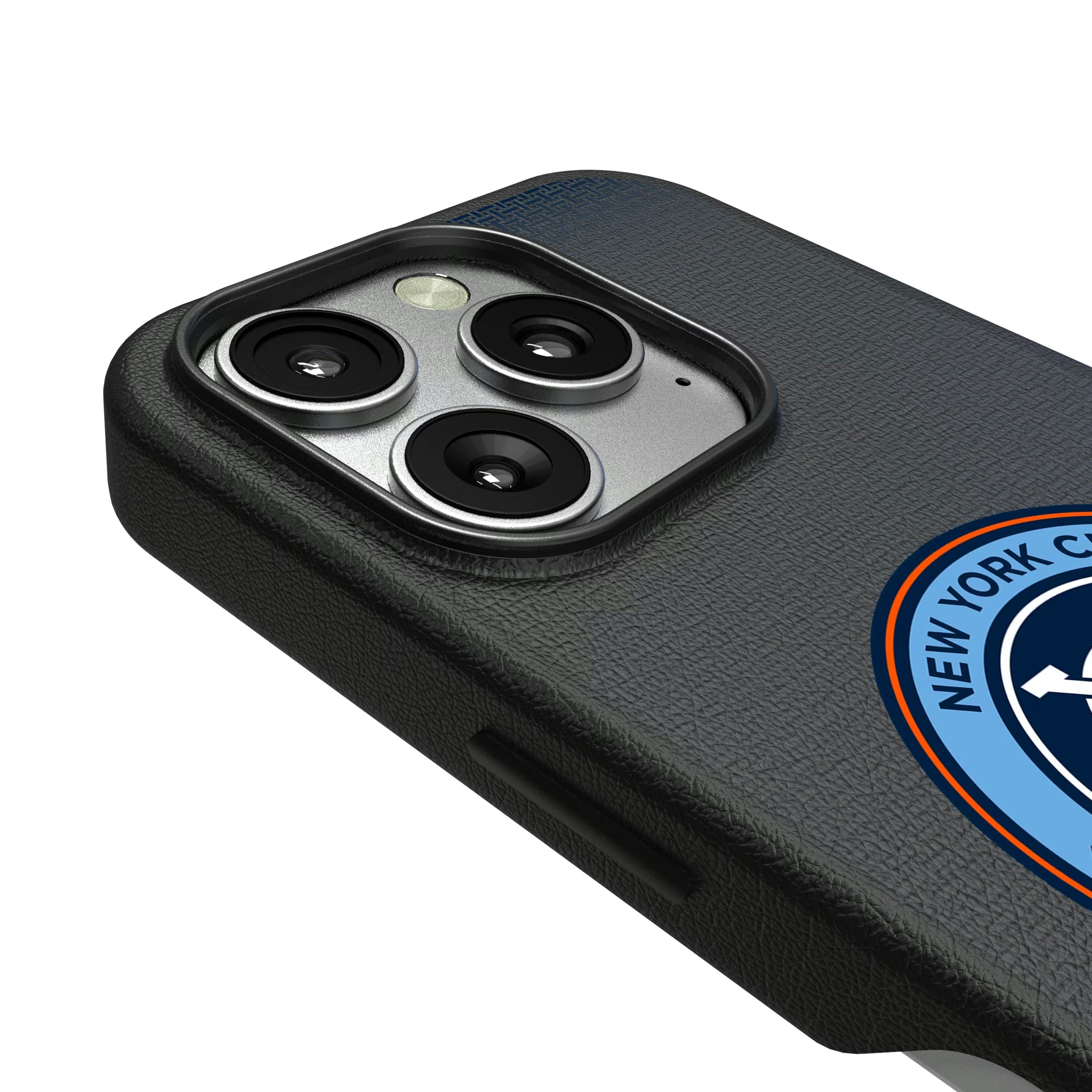 New York City FC Linen iPhone MagSafe Compatible Phone Case for Apple iPhone - Detail