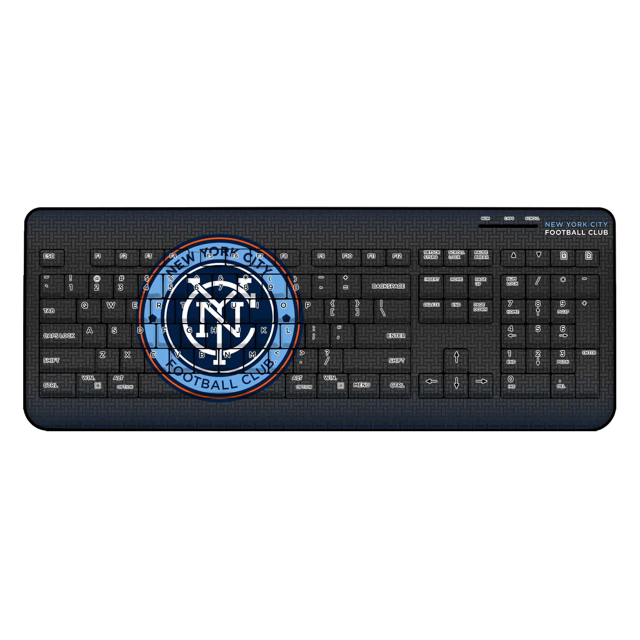 New York City FC Linen Wireless USB Keyboard