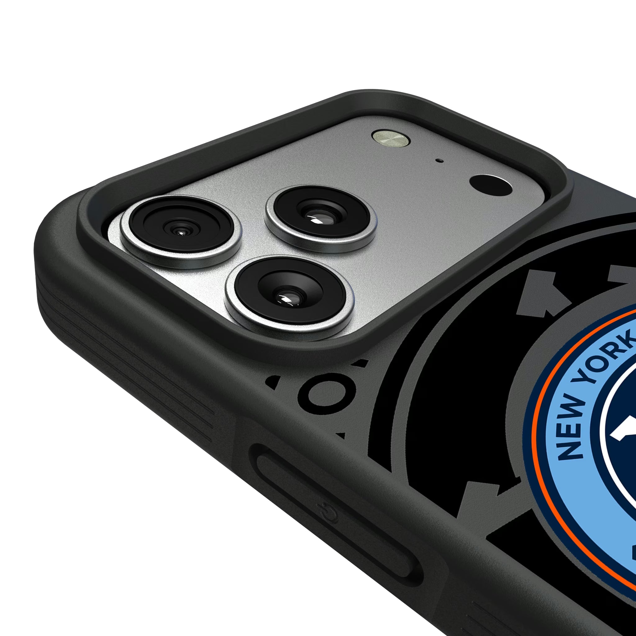 New York City FC Monocolor Tilt iPhone Bump Phone Case for Apple iPhone - Detail#Device_iPhone 17 Pro Max