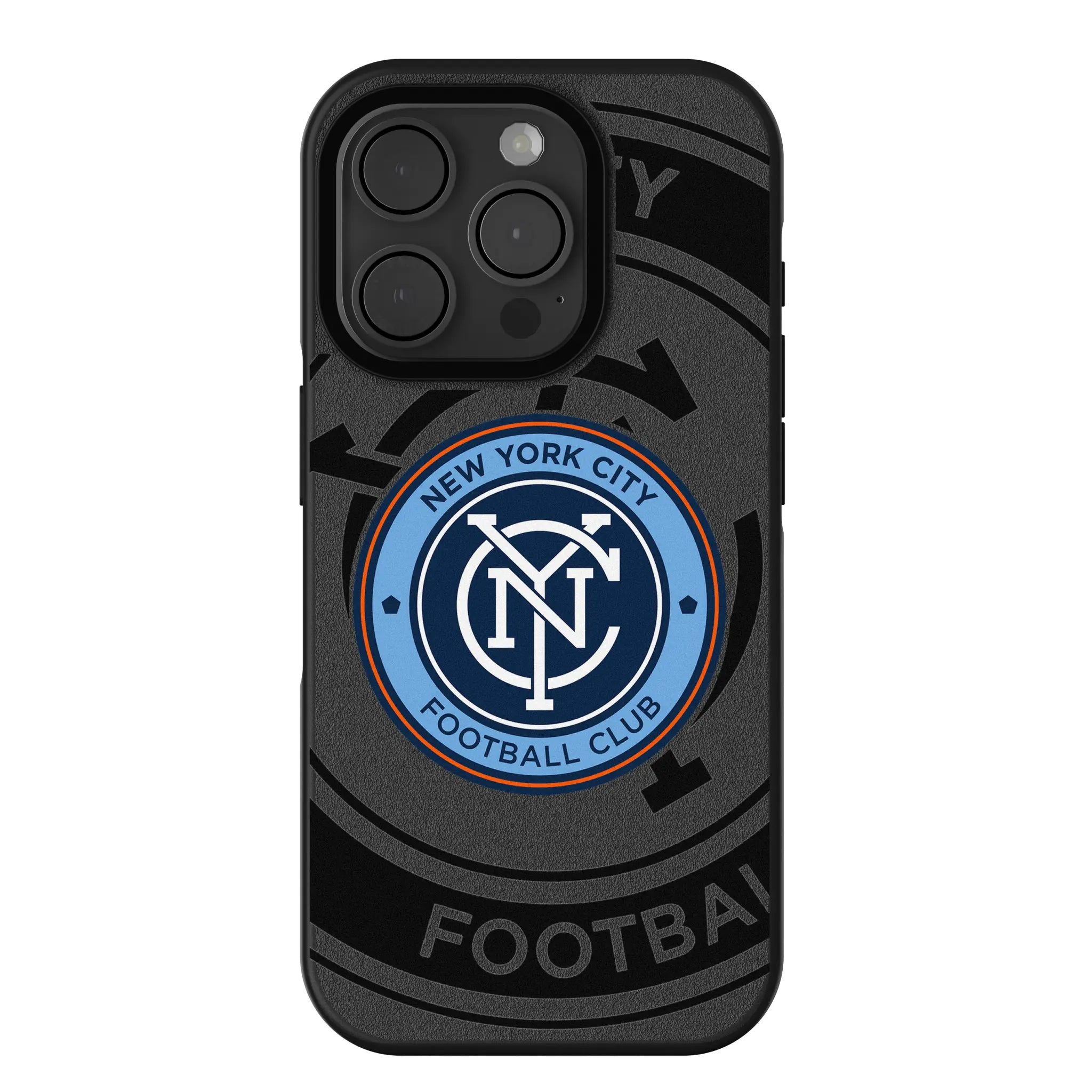New York City FC Monocolor Tilt iPhone Bump Phone Case for Apple iPhone