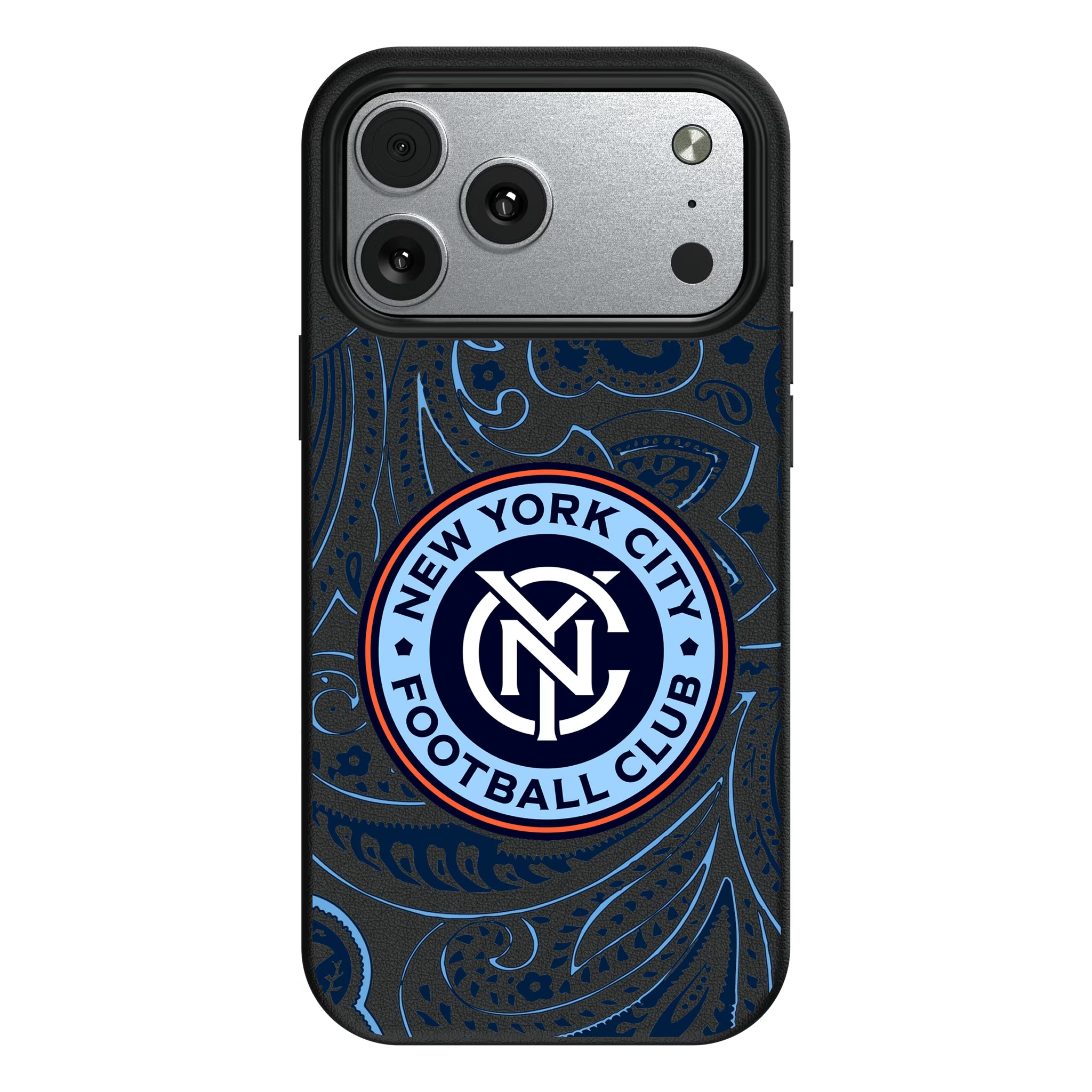 New York City FC Paisley iPhone MagSafe Compatible Phone Case for Apple iPhone#Device_iPhone 17 Pro Max