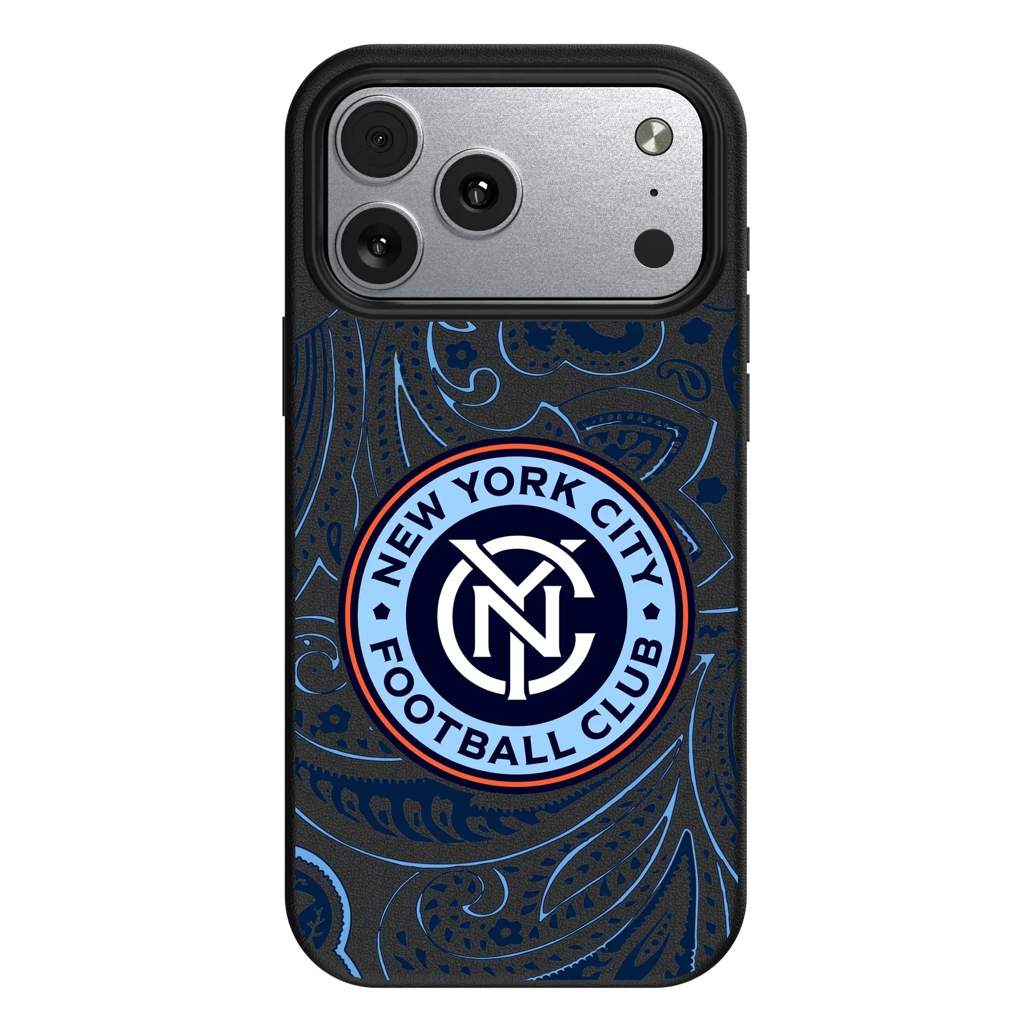 New York City FC Paisley iPhone MagSafe Compatible Phone Case for Apple iPhone#Device_iPhone 17 Pro Max
