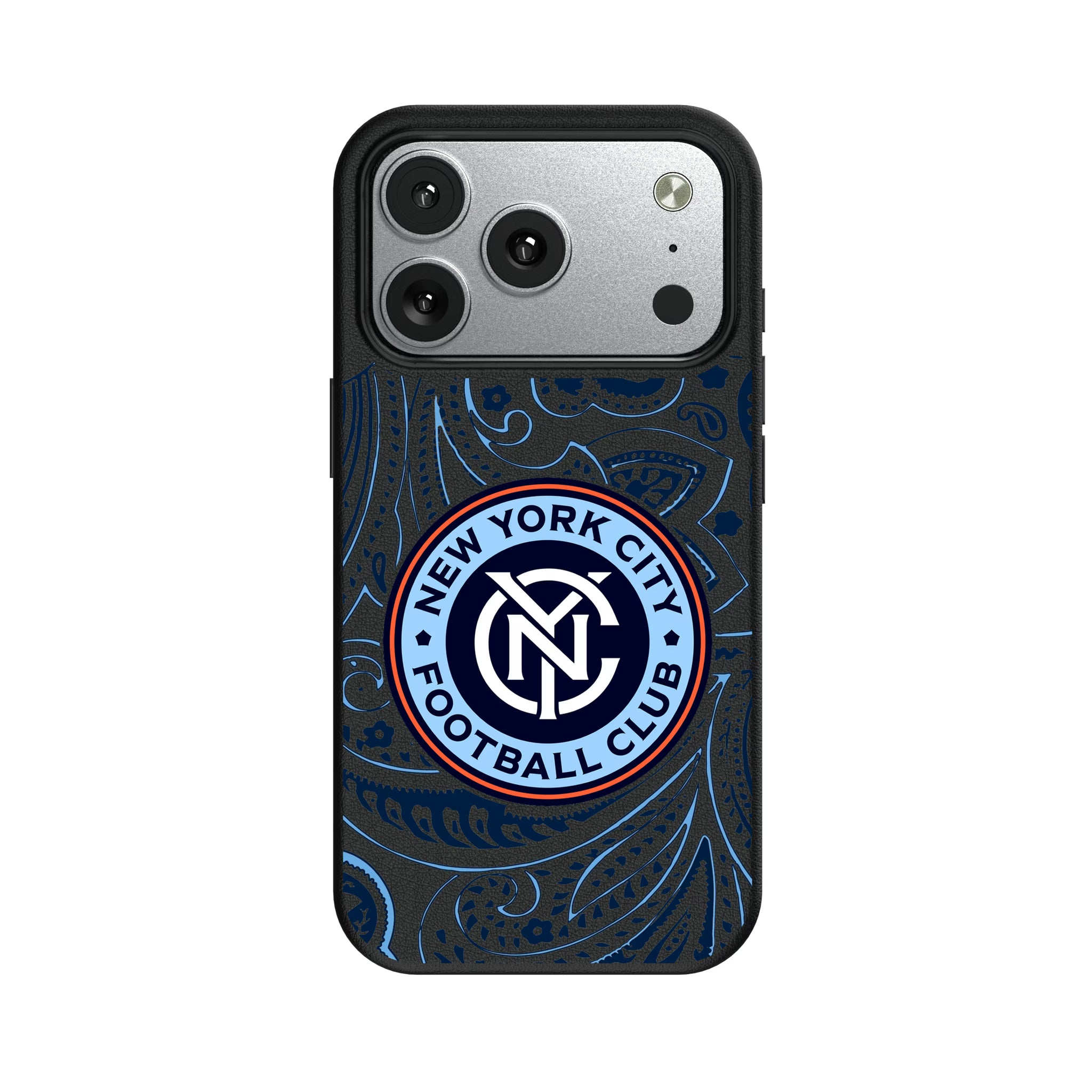 New York City FC Paisley iPhone MagSafe Compatible Phone Case for Apple iPhone#Device_iPhone 17 Pro