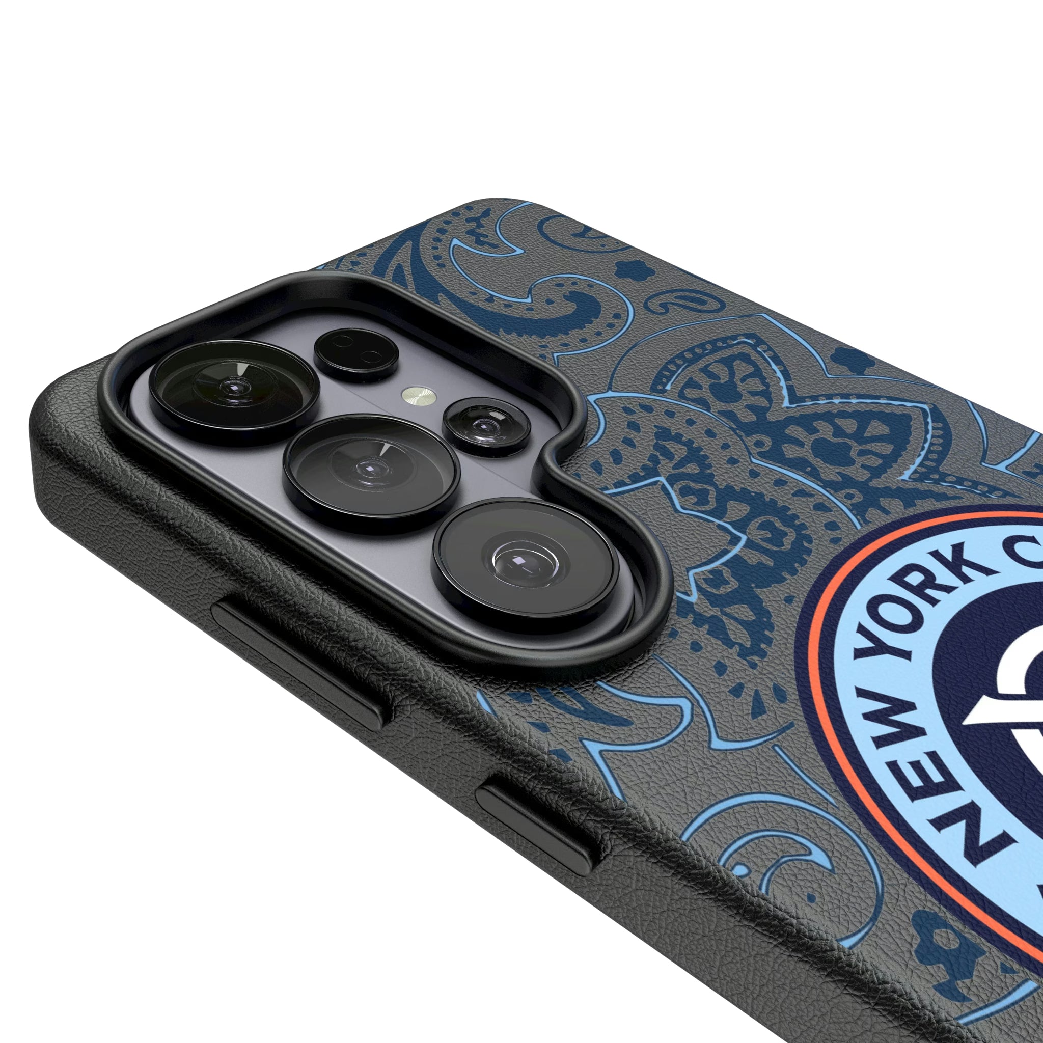 New York City FC Paisley Galaxy MagSafe Compatible Phone Case for Samsung Galaxy - Detail
