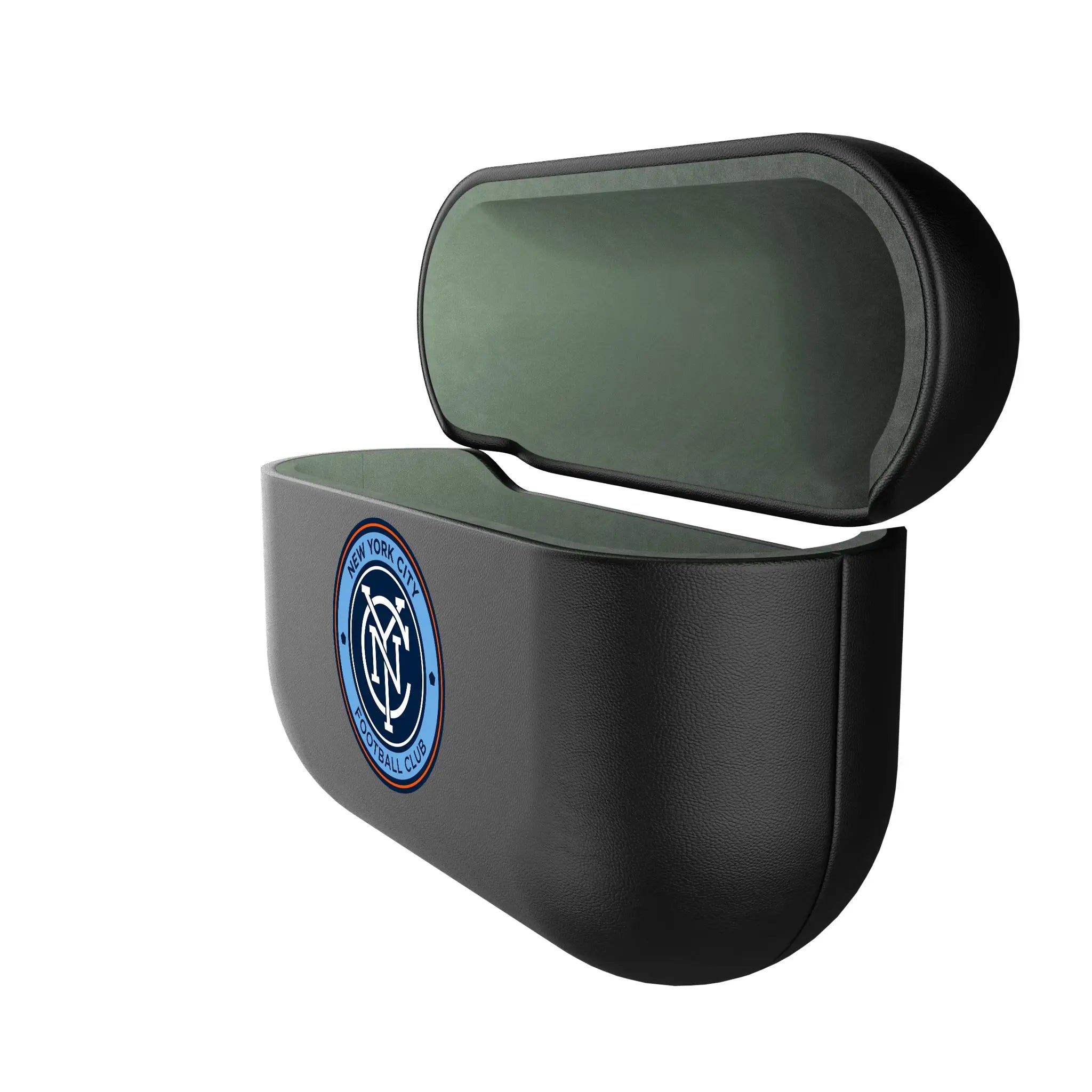 New York City FC Personalized Insignia AirPods AirPod Case Cover - Isometric View#Device_AirPods Pro 1st Gen