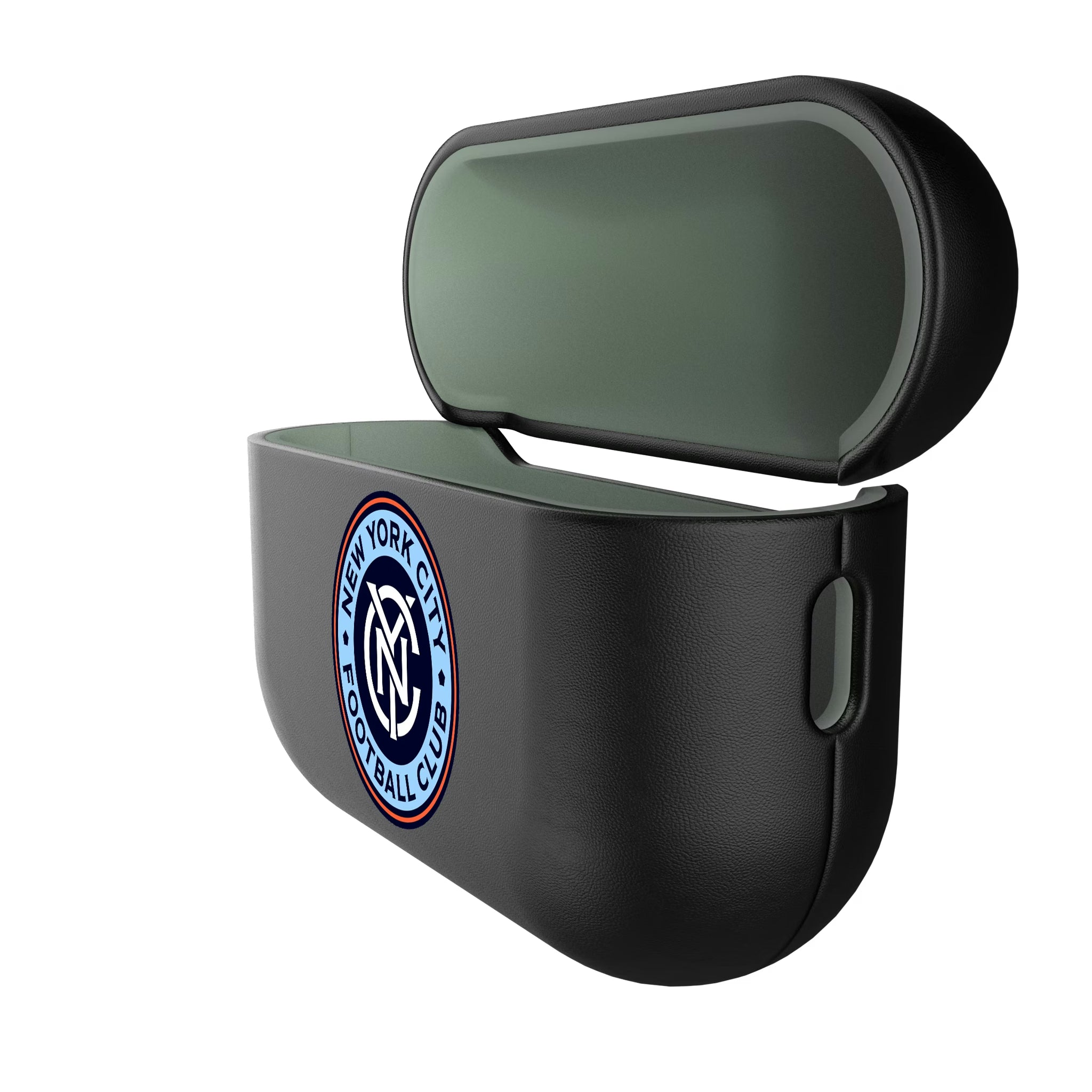 New York City FC Personalized Insignia AirPods AirPod Case Cover - Isometric View#Device_AirPods Pro 3