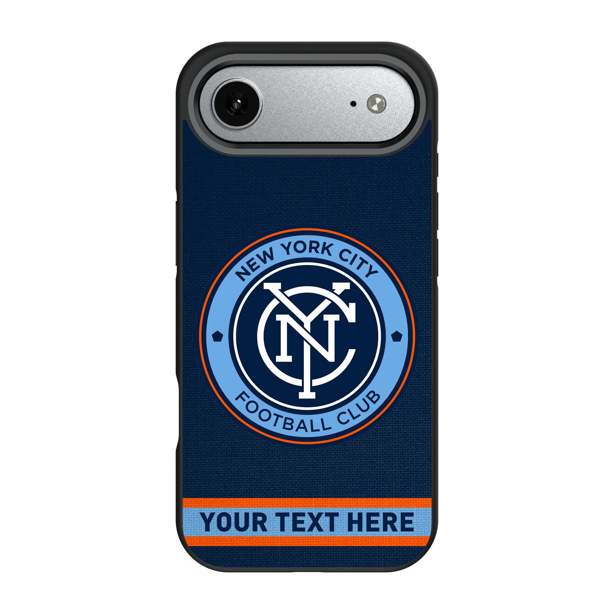 New York City FC Personalized Stripe iPhone Bump Phone Case for Apple iPhone#Device_iPhone Air
