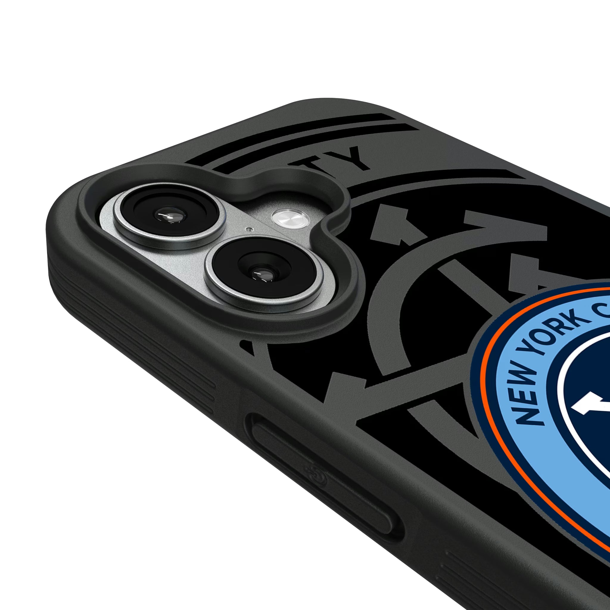 New York City FC Personalized Tilt iPhone Bump Phone Case for Apple iPhone - Detail#Device_iPhone 17