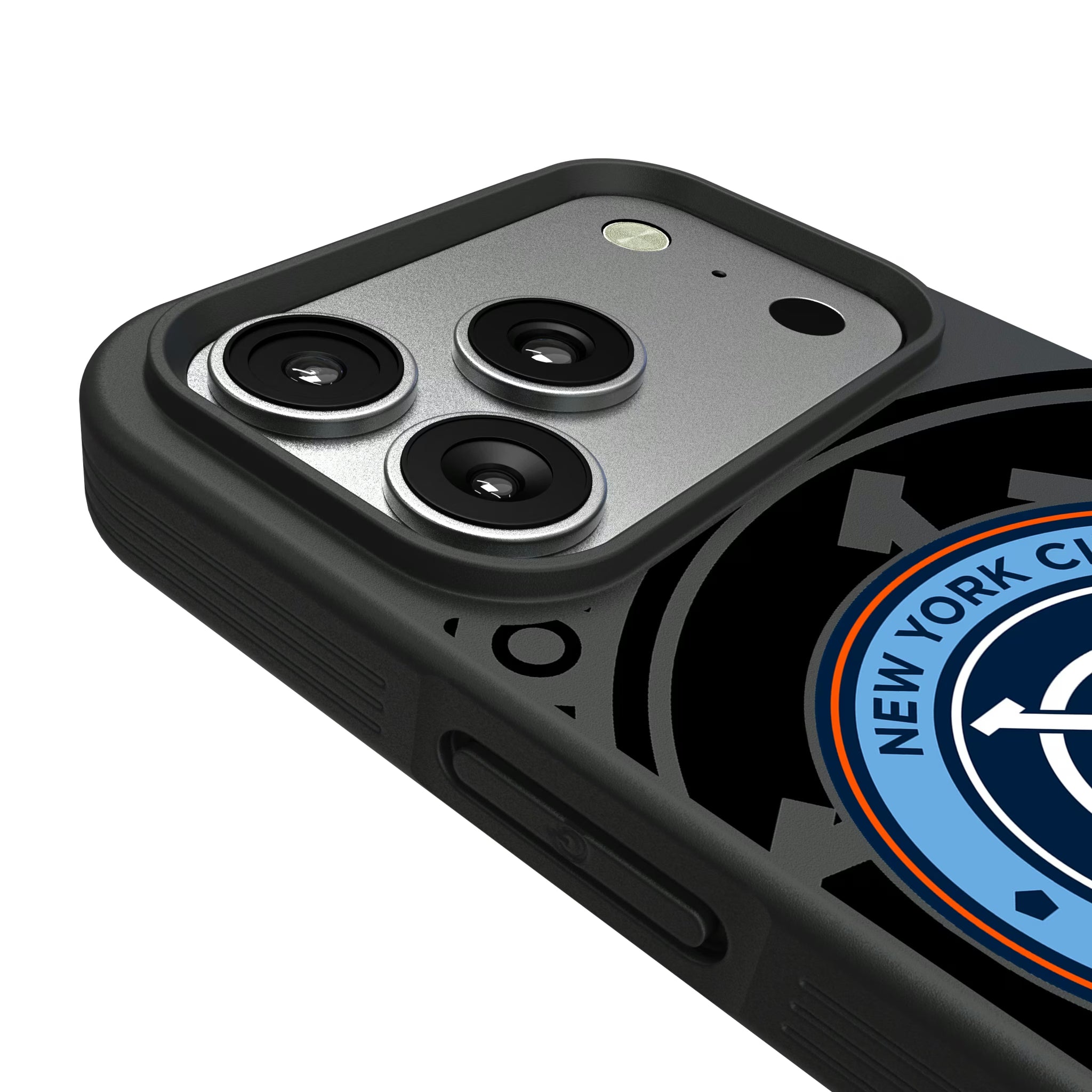 New York City FC Personalized Tilt iPhone Bump Phone Case for Apple iPhone - Detail#Device_iPhone 17 Pro