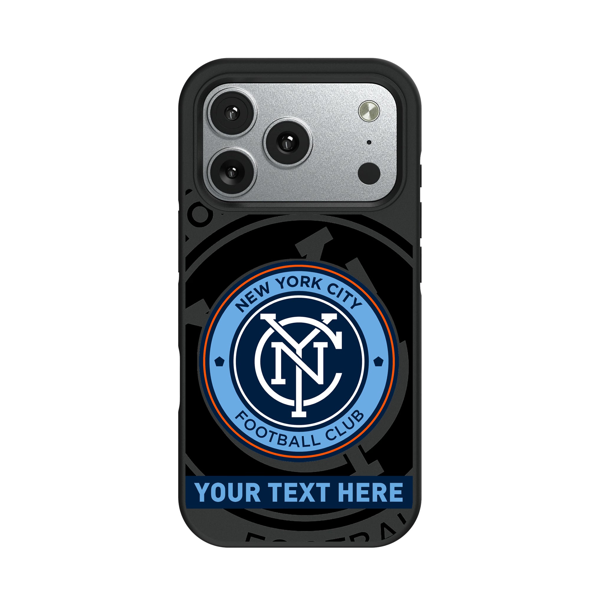 New York City FC Personalized Tilt iPhone Bump Phone Case for Apple iPhone#Device_iPhone 17 Pro