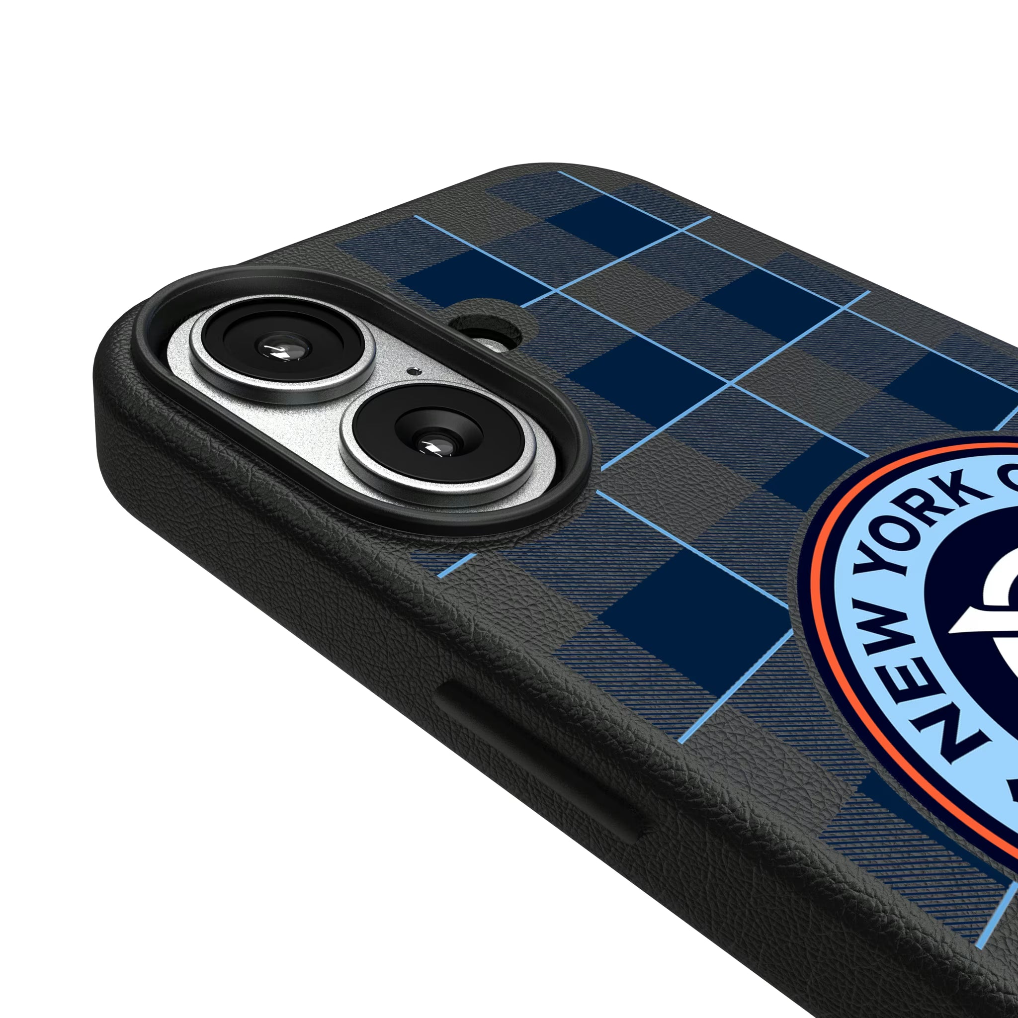 New York City FC Plaid iPhone MagSafe Compatible Phone Case for Apple iPhone - Detail#Device_iPhone 17