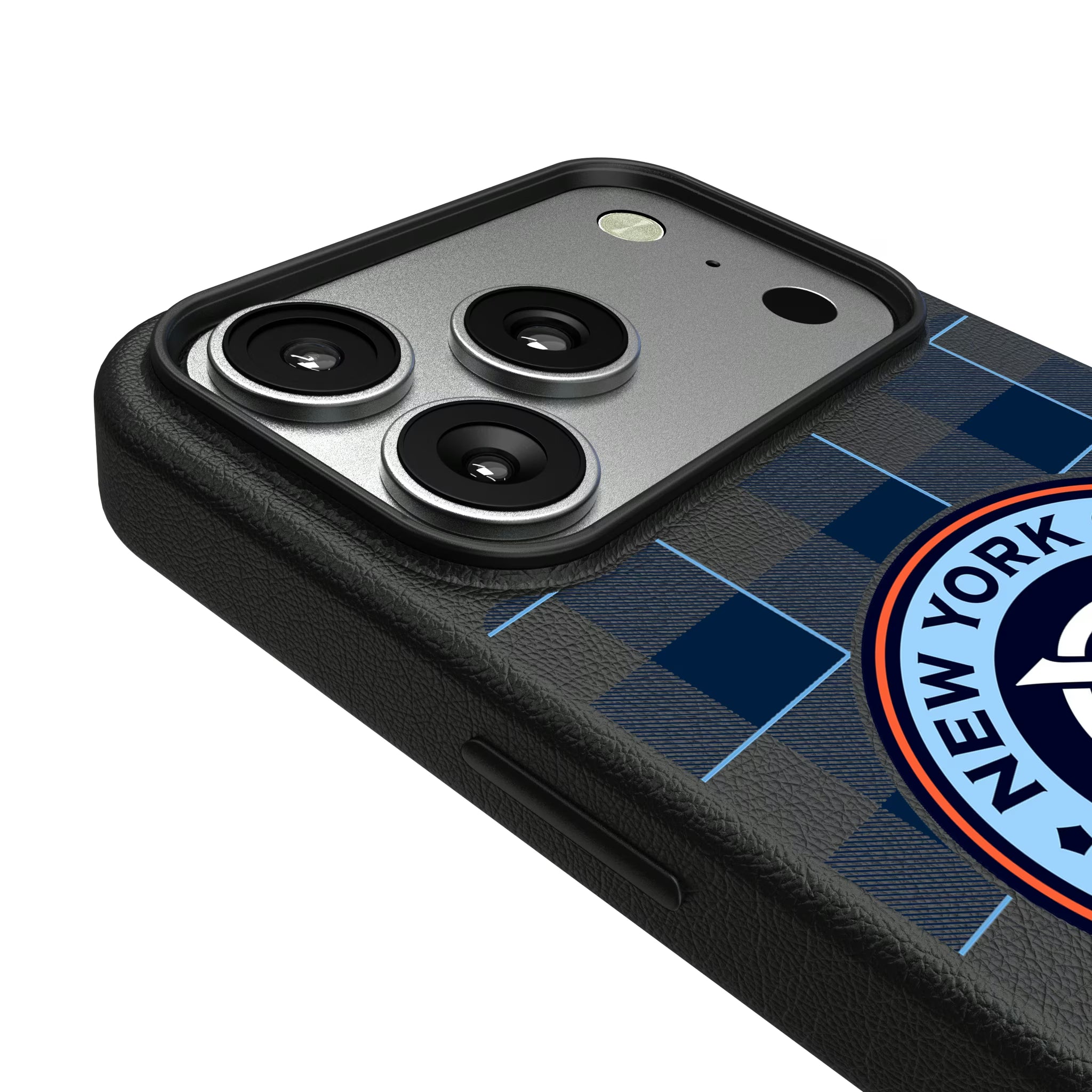 New York City FC Plaid iPhone MagSafe Compatible Phone Case for Apple iPhone - Detail#Device_iPhone 17 Pro