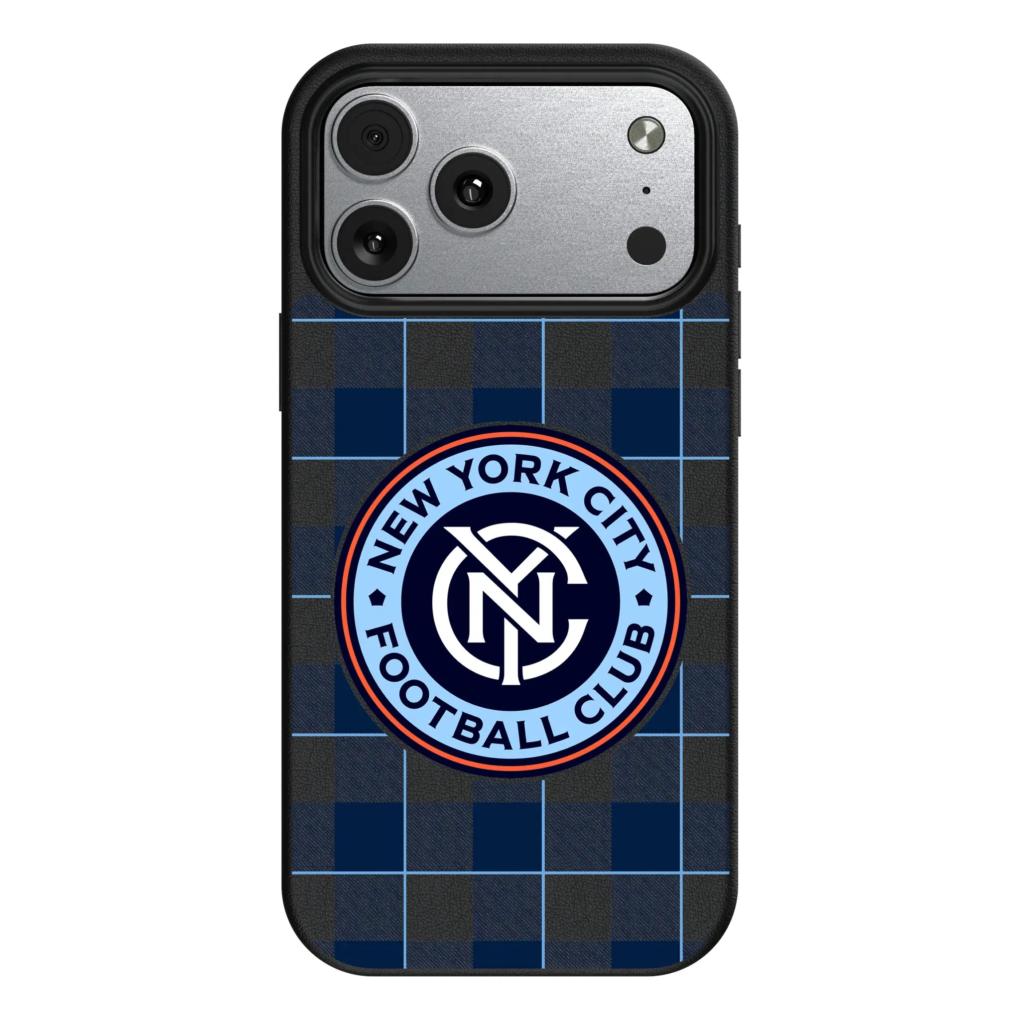 New York City FC Plaid iPhone MagSafe Compatible Phone Case for Apple iPhone#Device_iPhone 17 Pro Max
