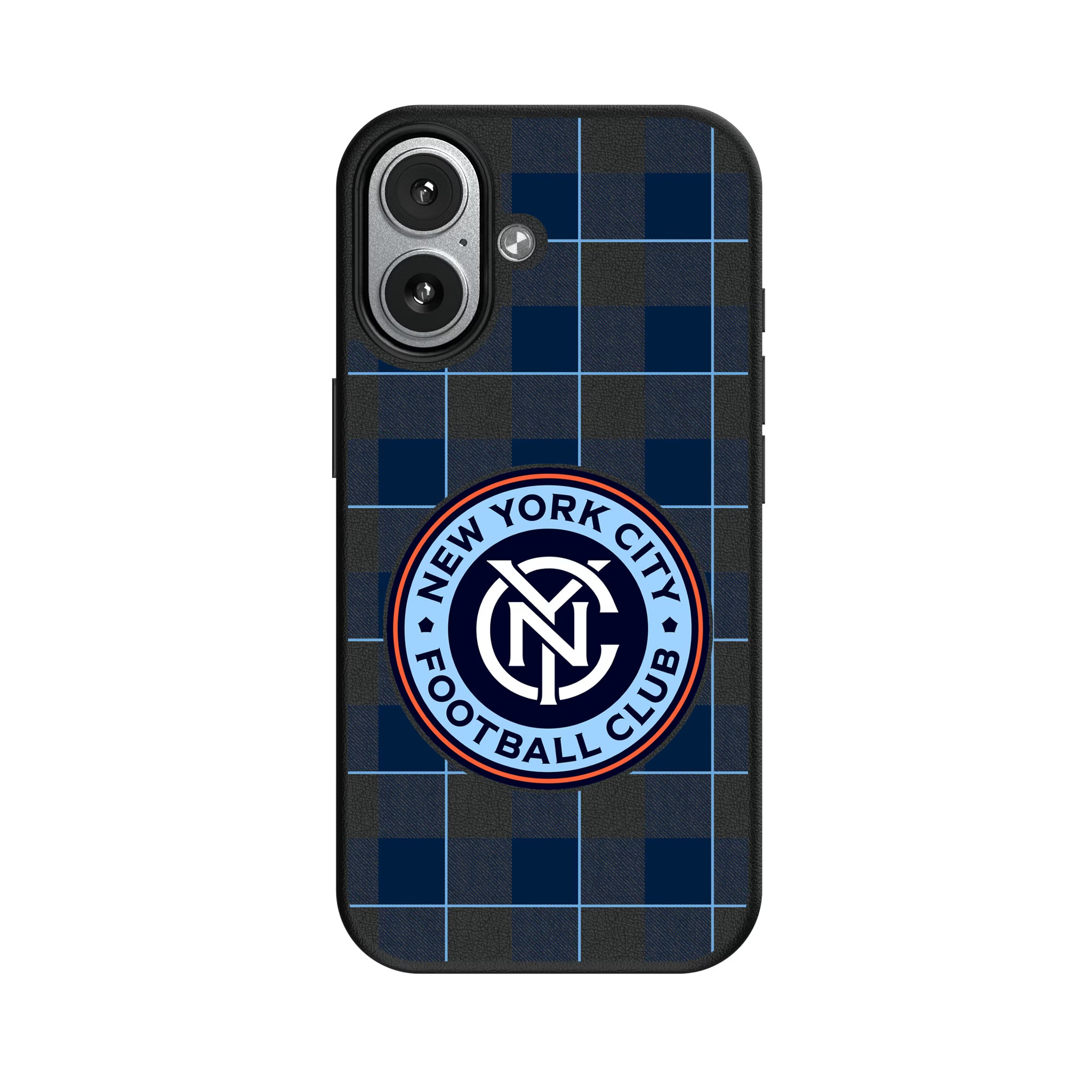 New York City FC Plaid iPhone MagSafe Compatible Phone Case for Apple iPhone#Device_iPhone 17