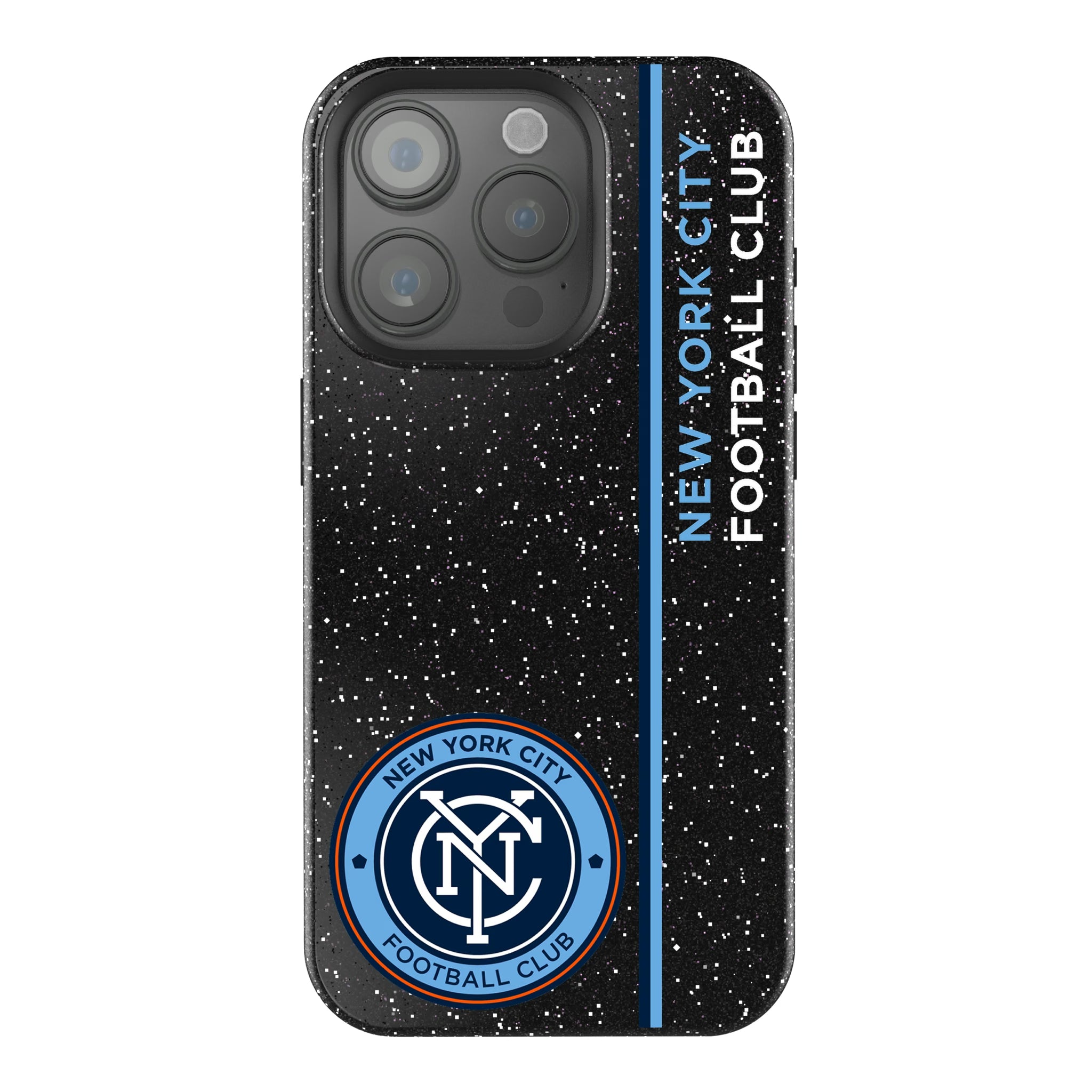 New York City FC Sidebar iPhone Bling Phone Case for Apple iPhone
