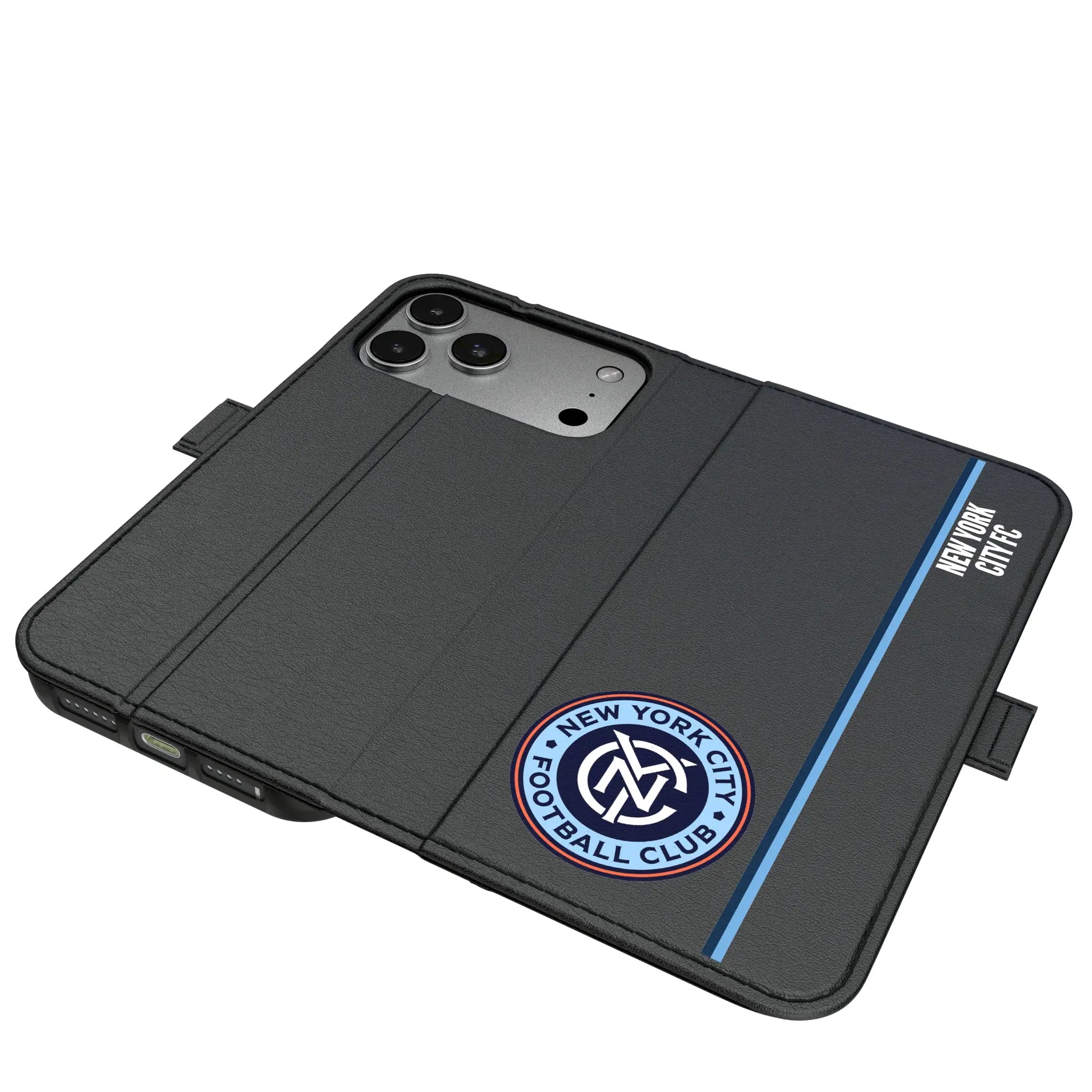 New York City FC Sidebar iPhone Folio Phone Case for Apple iPhone#Device_iPhone 17 Pro Max