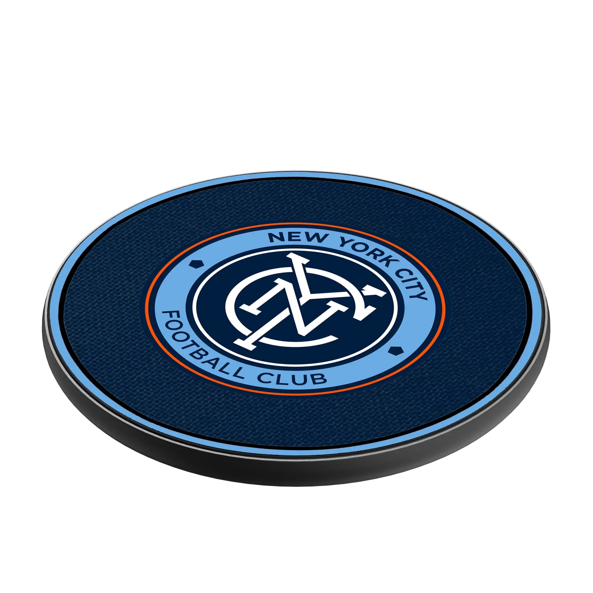 New York City FC Solid 15-Watt Wireless Charger - Isometric View