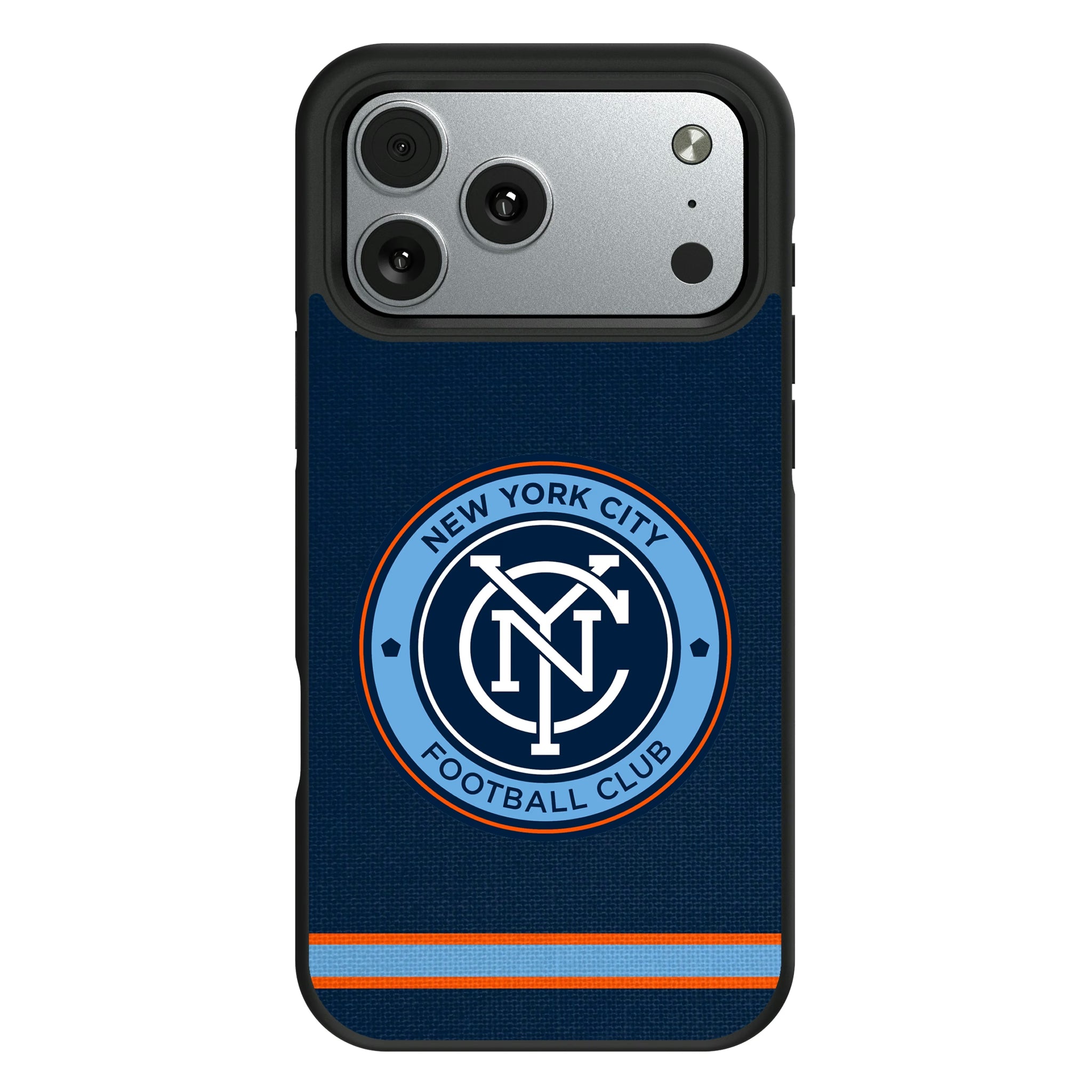 New York City FC Stripe iPhone Bump Phone Case for Apple iPhone#Device_iPhone 17 Pro Max