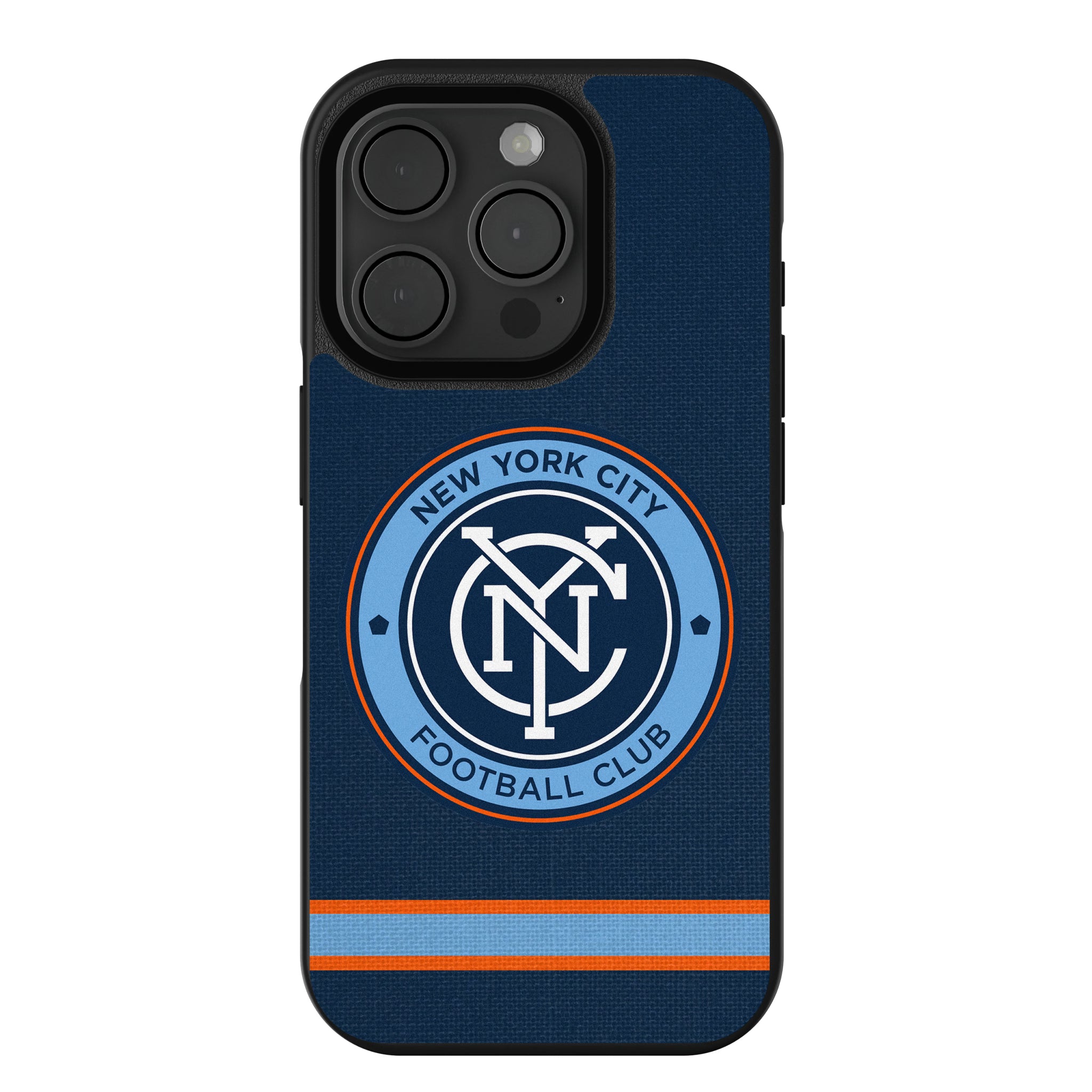 New York City FC Stripe iPhone Bump Phone Case for Apple iPhone
