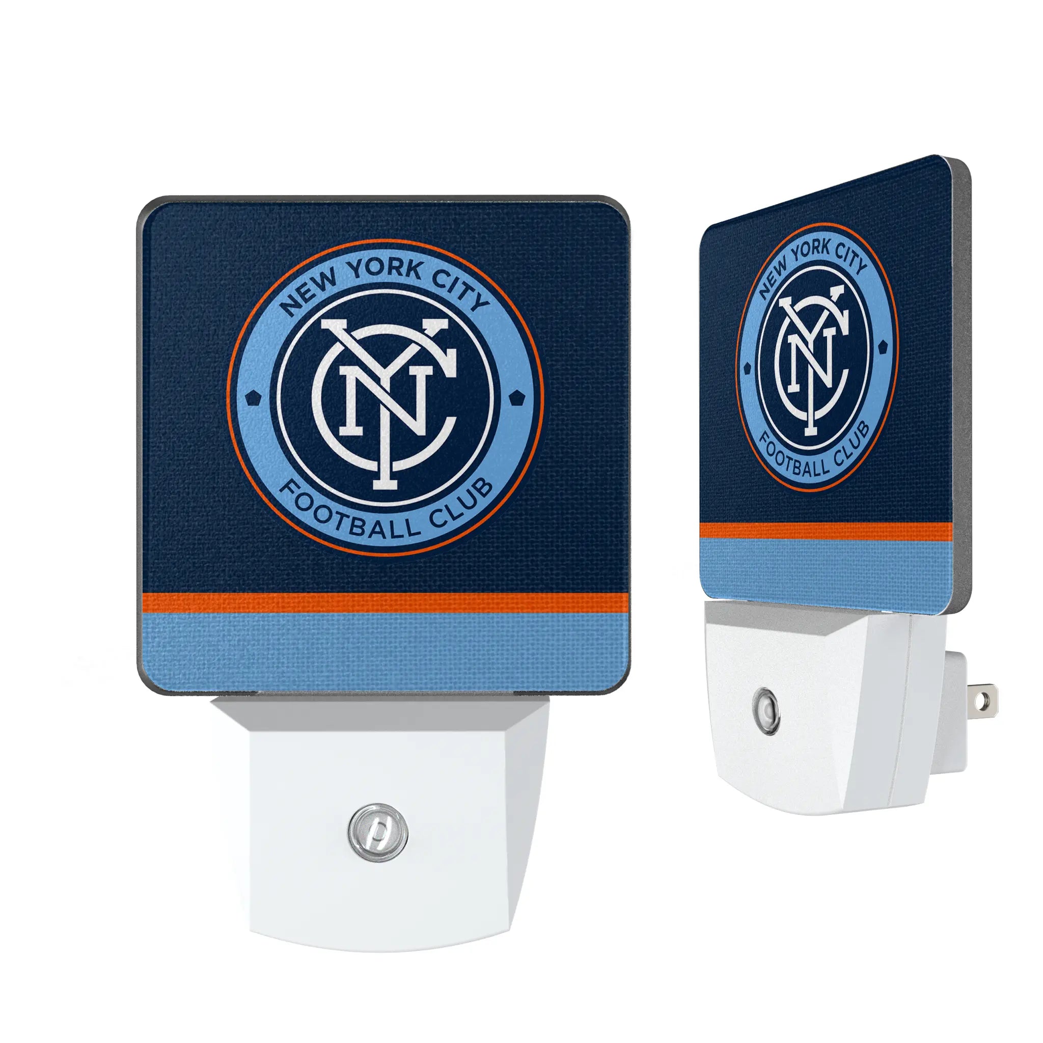 New York City FC Stripe Night Light 2-Pack