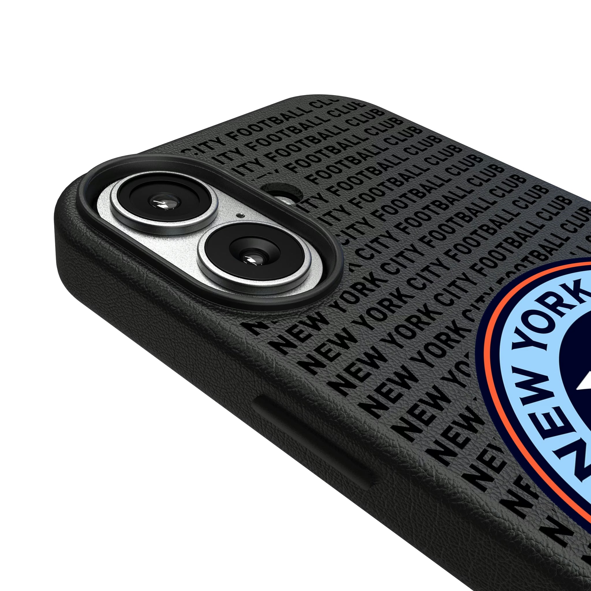 New York City FC Text Backdrop iPhone MagSafe Compatible Phone Case for Apple iPhone - Detail#Device_iPhone 17