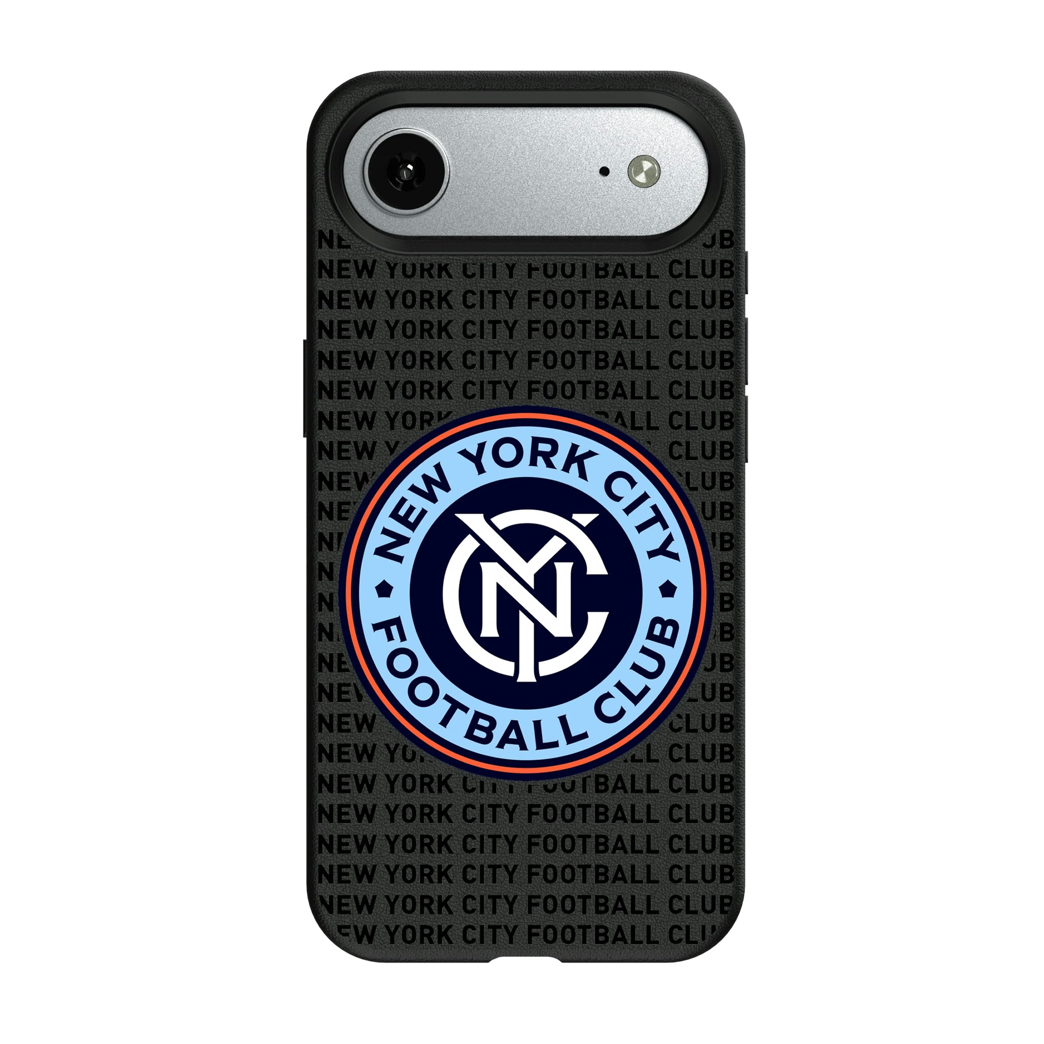 New York City FC Text Backdrop iPhone MagSafe Compatible Phone Case for Apple iPhone#Device_iPhone Air
