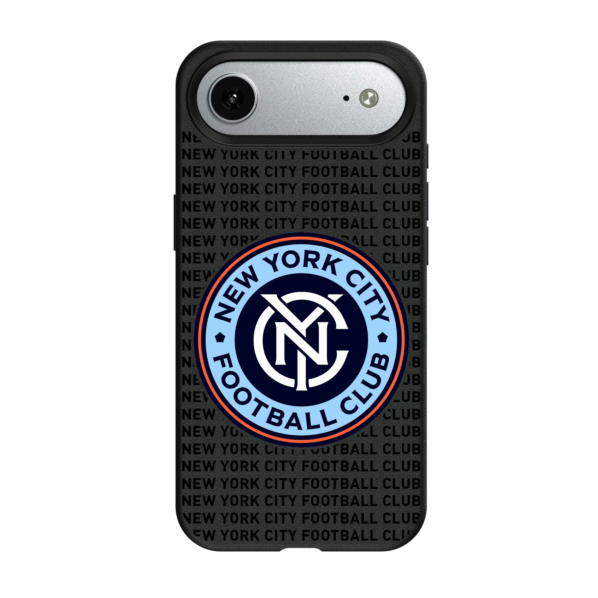New York City FC Text Backdrop iPhone MagSafe Compatible Phone Case for Apple iPhone#Device_iPhone Air