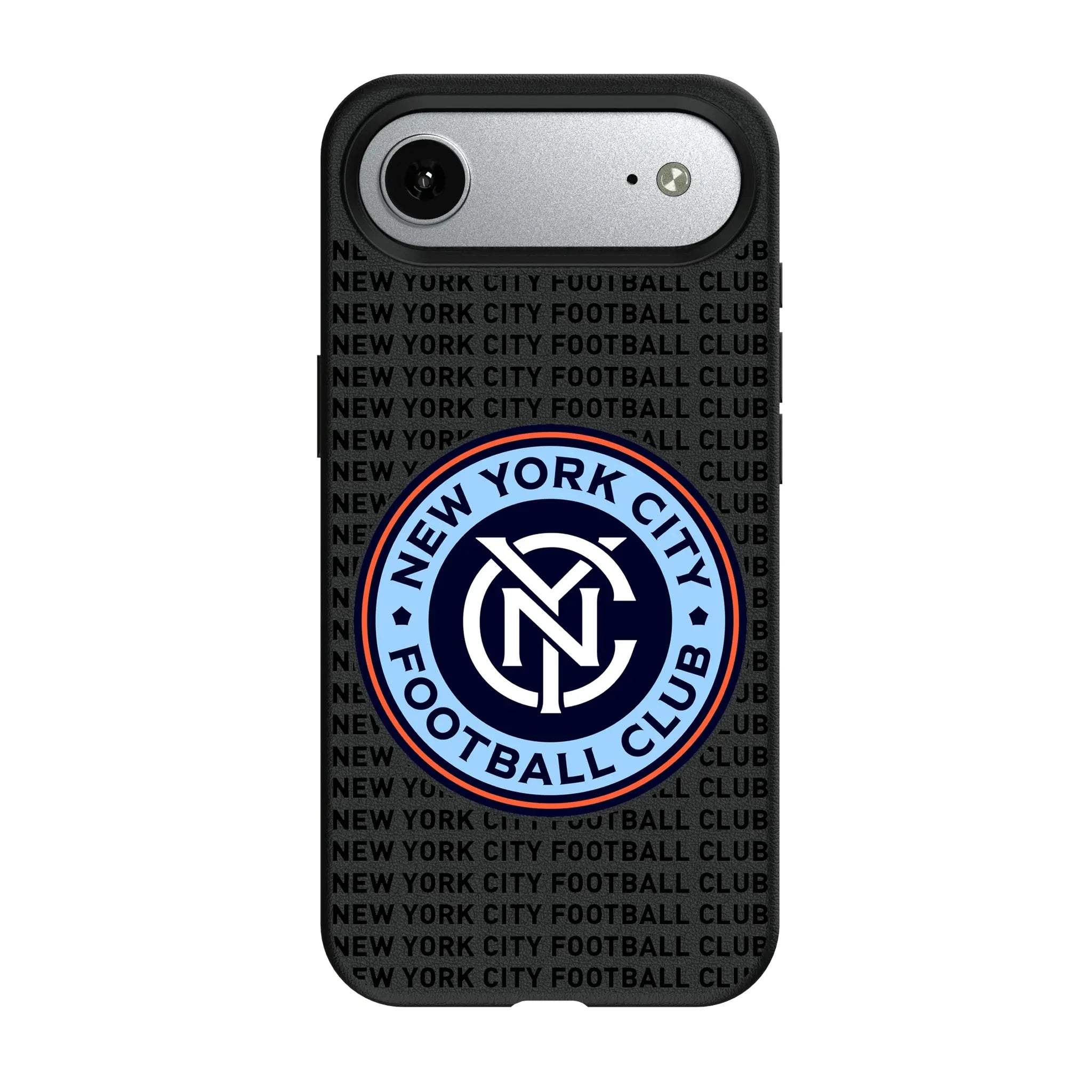 New York City FC Text Backdrop iPhone MagSafe Compatible Phone Case for Apple iPhone#Device_iPhone Air