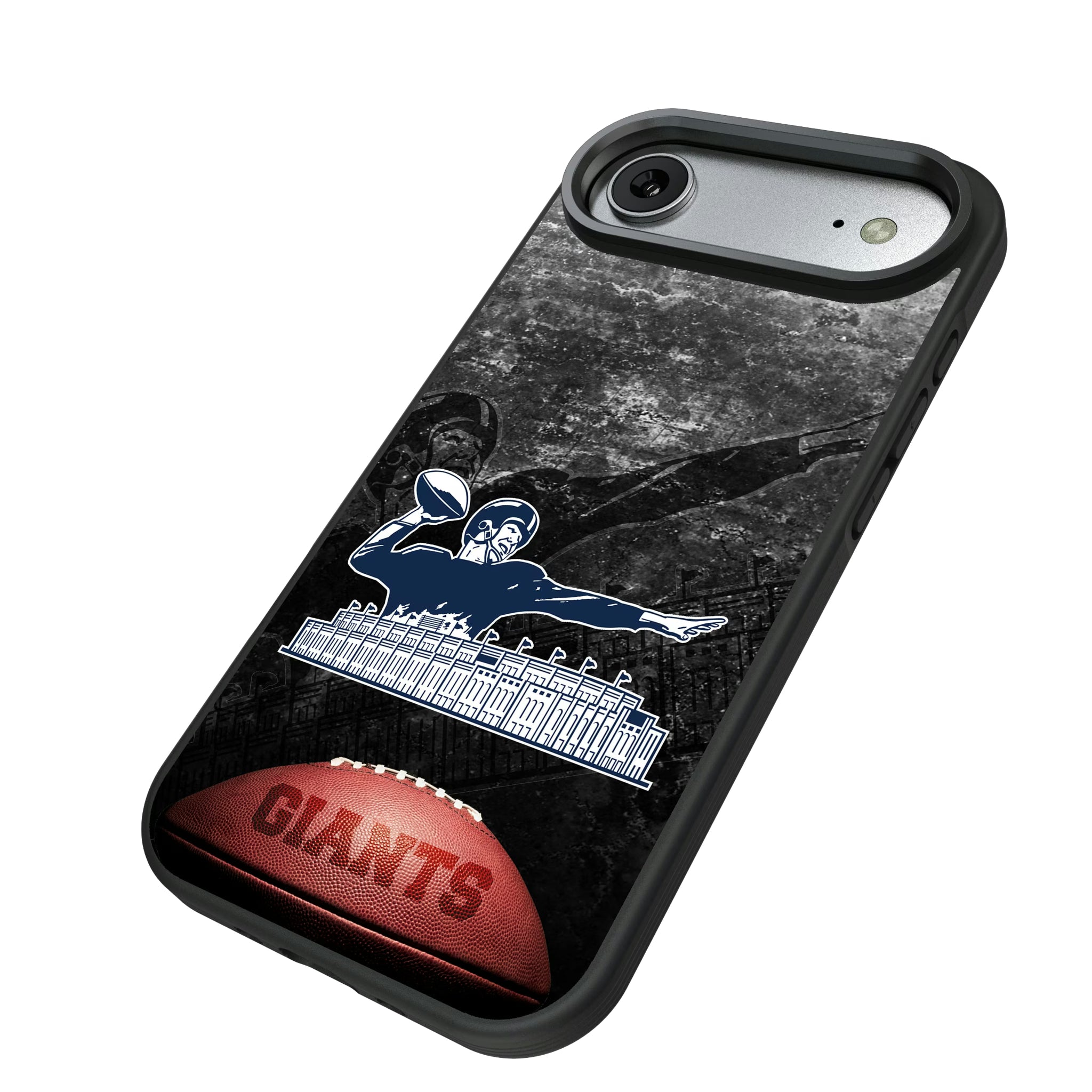 New York Giants 1960-1966 Historic Collection Legendary iPhone Bump Phone Case for Apple iPhone - Isometric View#Device_iPhone Air