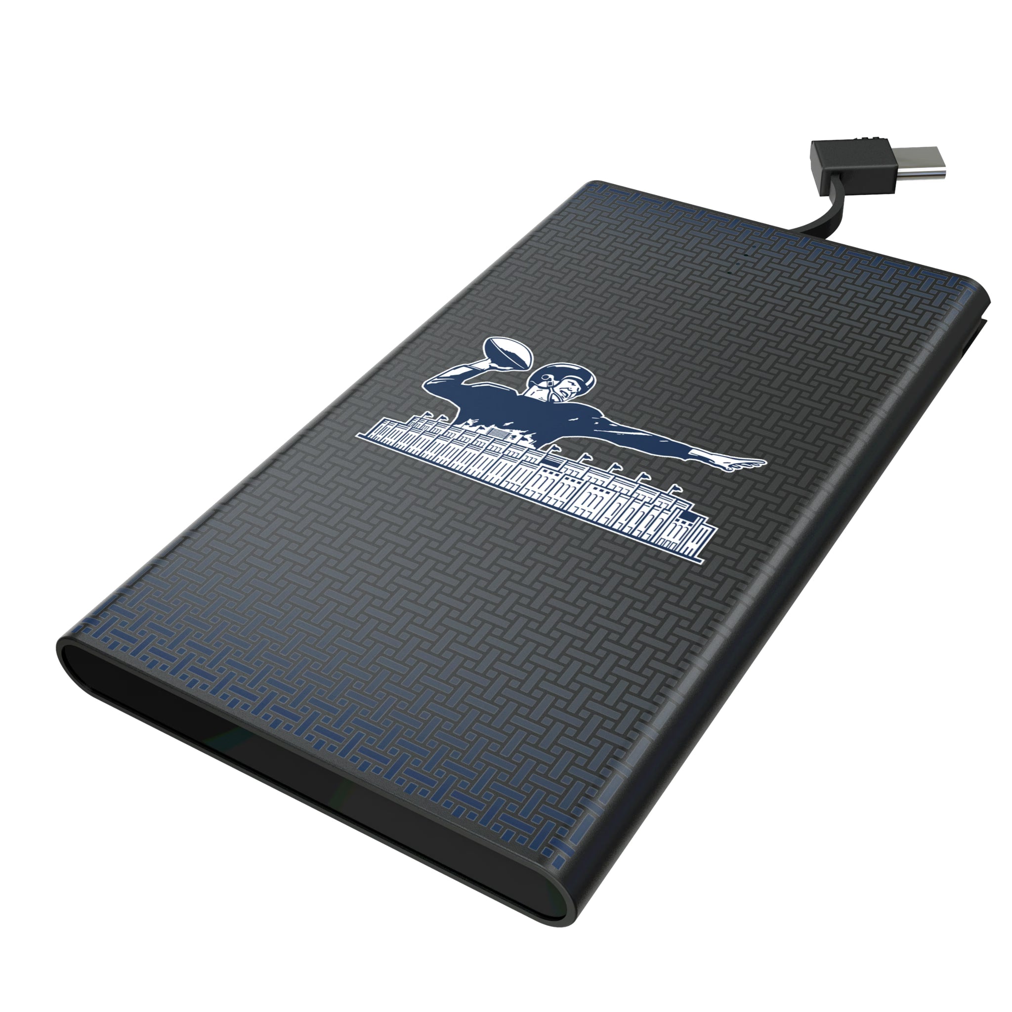 New York Giants 1960-1966 Historic Collection Linen 5000mAh Flat Powerbank