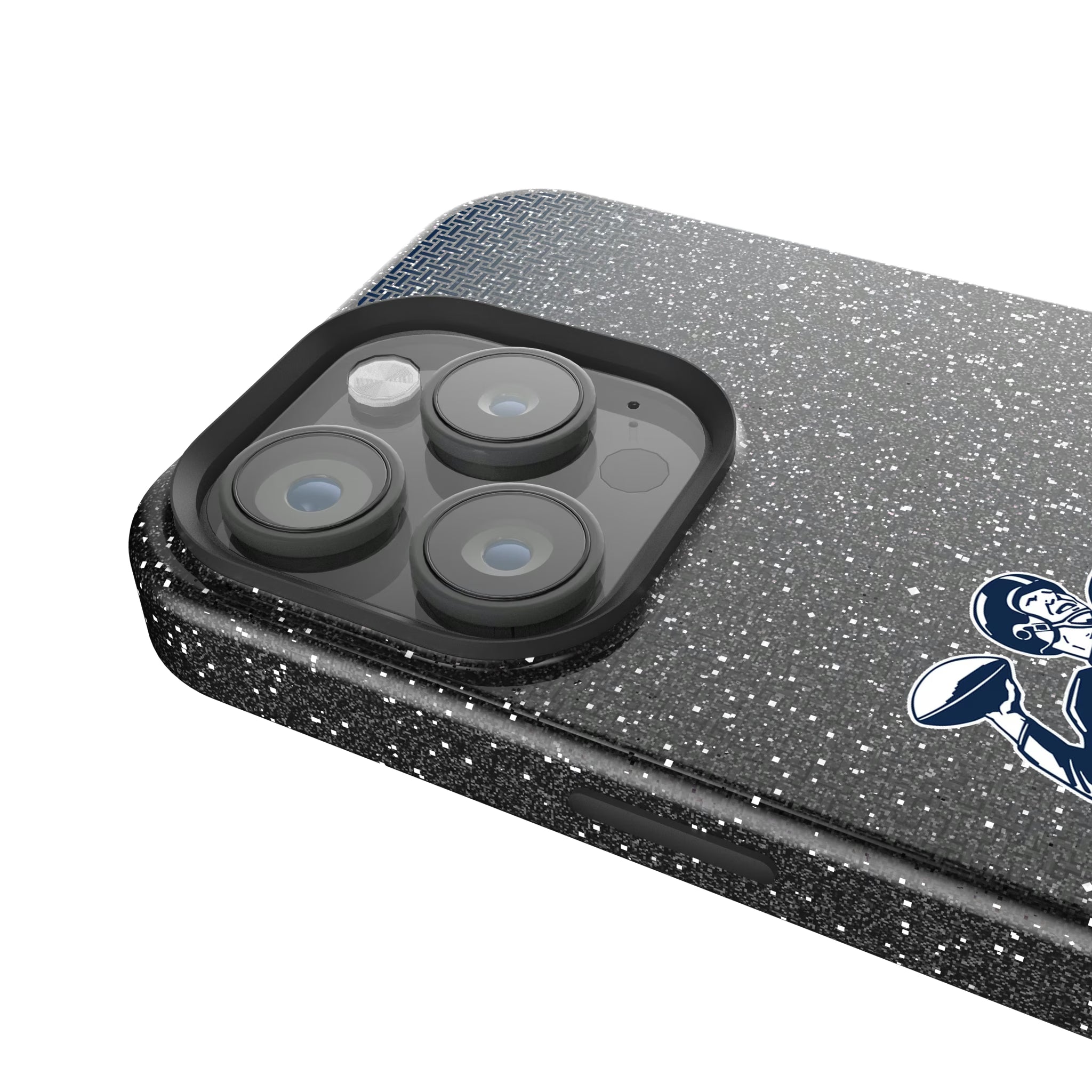 New York Giants 1960-1966 Historic Collection Linen iPhone Bling Phone Case for Apple iPhone - Detail