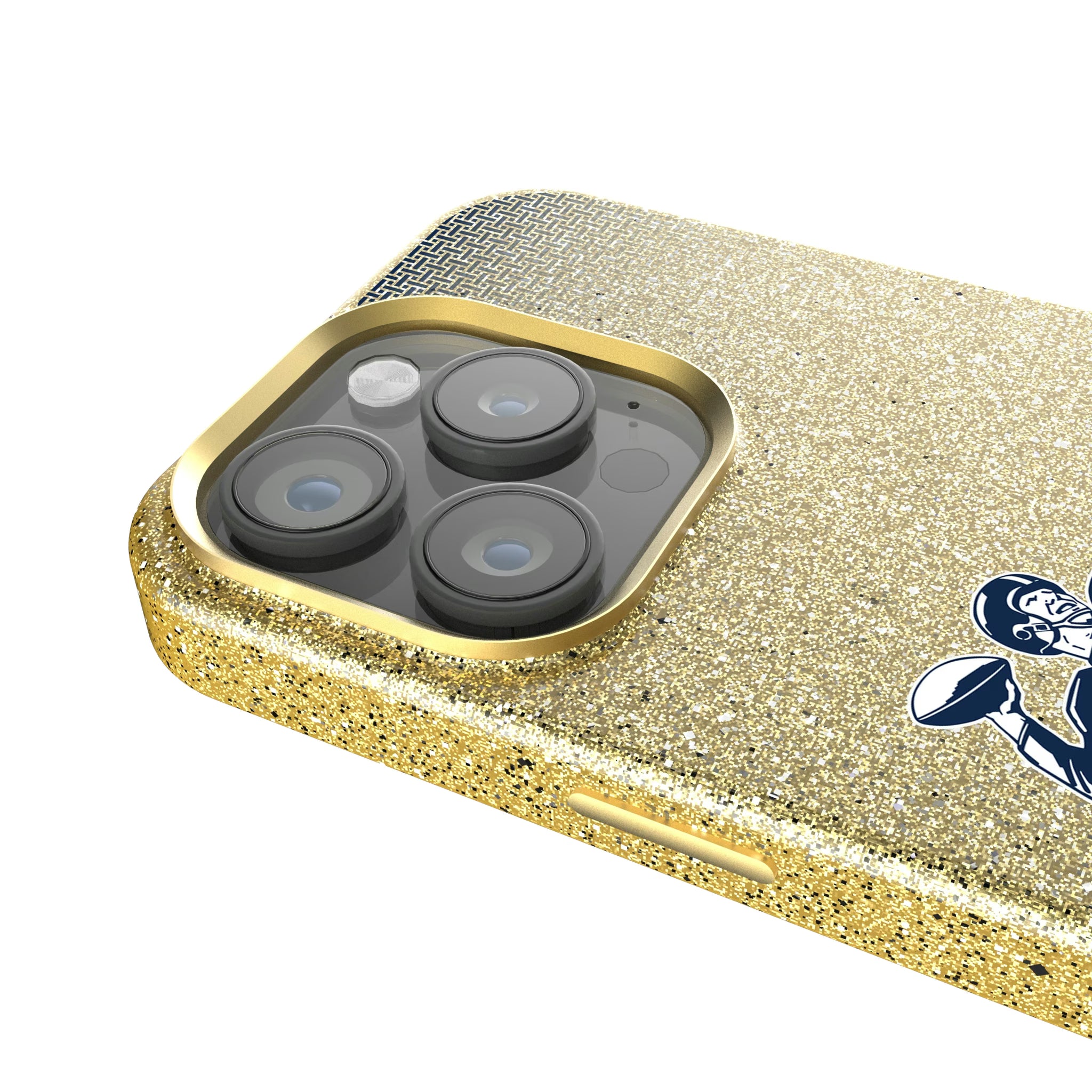 New York Giants 1960-1966 Historic Collection Linen iPhone Bling Phone Case for Apple iPhone - Detail