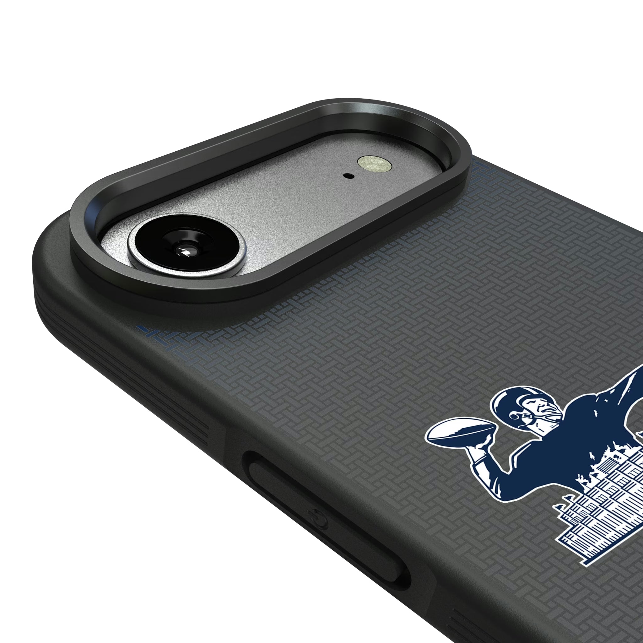 New York Giants 1960-1966 Historic Collection Linen iPhone Bump Phone Case for Apple iPhone - Detail#Device_iPhone Air