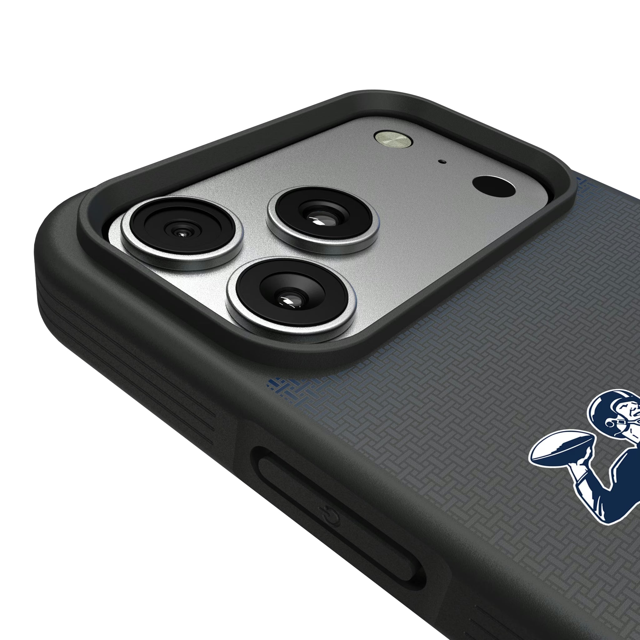 New York Giants 1960-1966 Historic Collection Linen iPhone Bump Phone Case for Apple iPhone - Detail#Device_iPhone 17 Pro Max