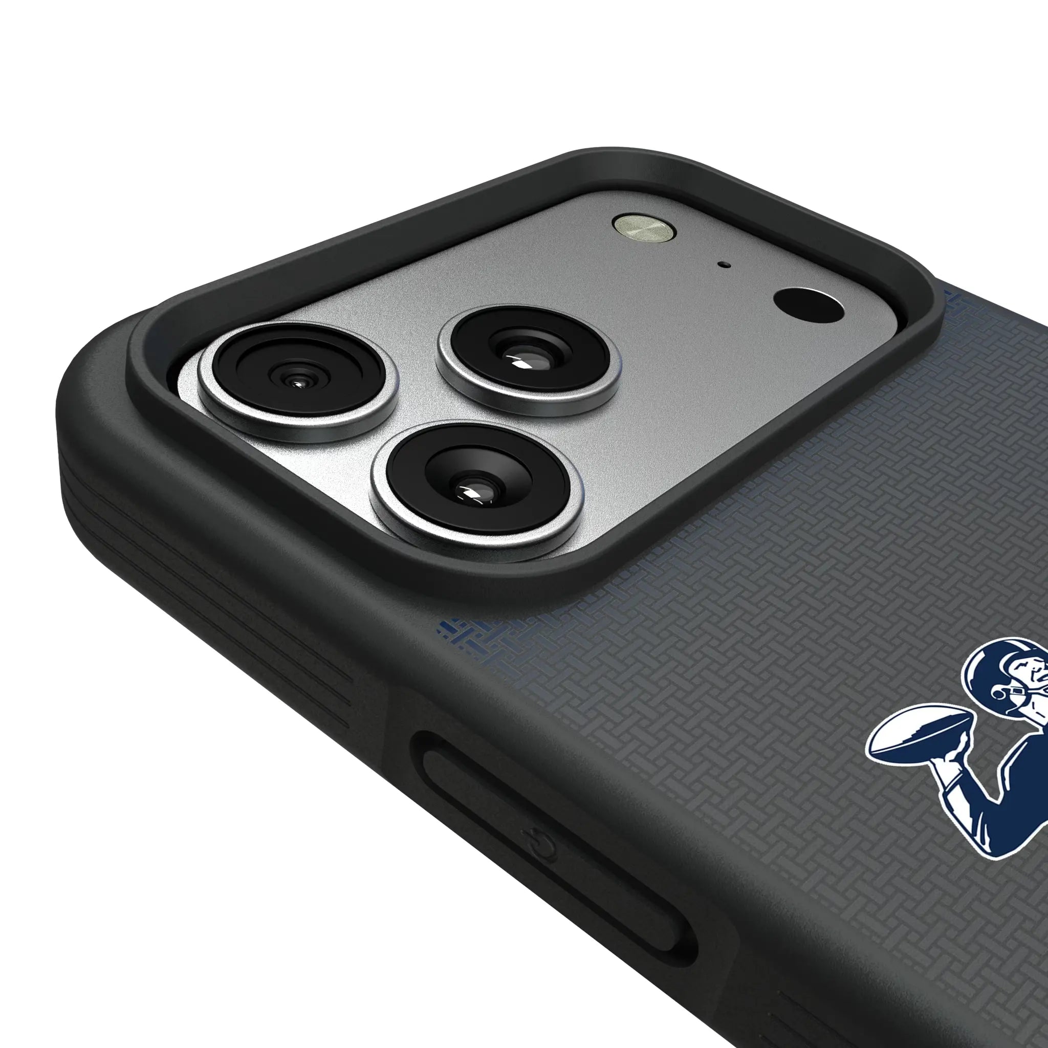 New York Giants 1960-1966 Historic Collection Linen iPhone Bump Phone Case for Apple iPhone - Detail#Device_iPhone 17 Pro Max