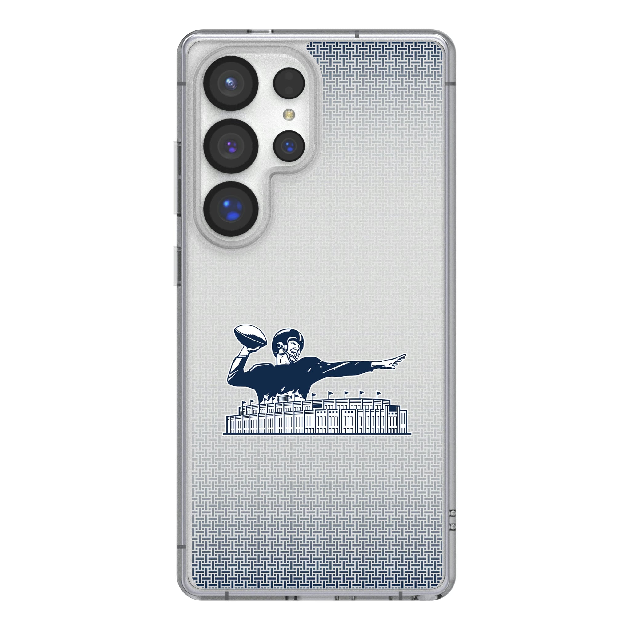 New York Giants 1960-1966 Historic Collection Linen Galaxy Clear Phone Case for Samsung Galaxy