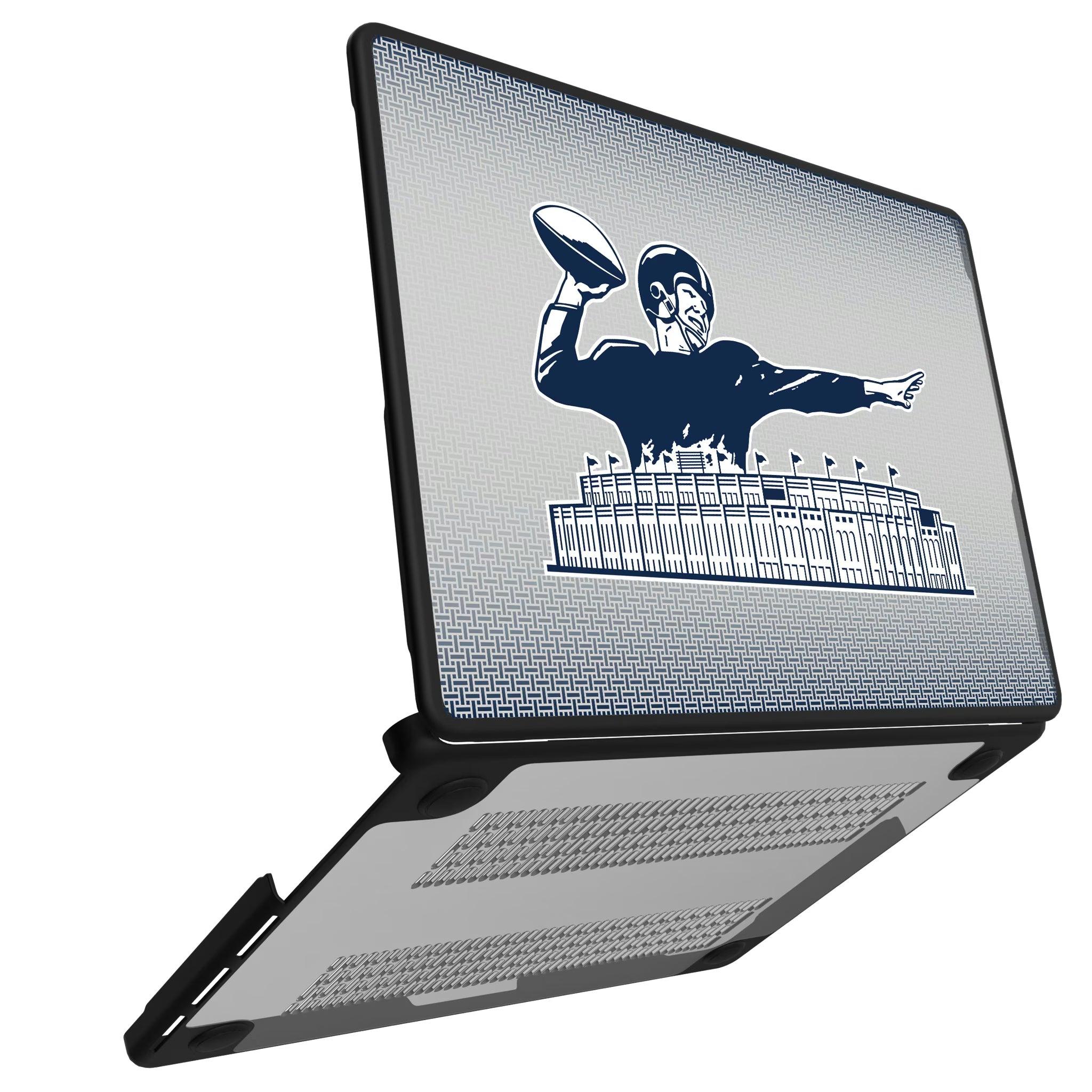 New York Giants 1960-1966 Historic Collection Linen MacBook Laptop Case for Apple MacBook#Device_MacBook Pro (14-inch, 2021) / MacBook Pro (14-inch, 2023) / MacBook Pro (14-inch, 2024)