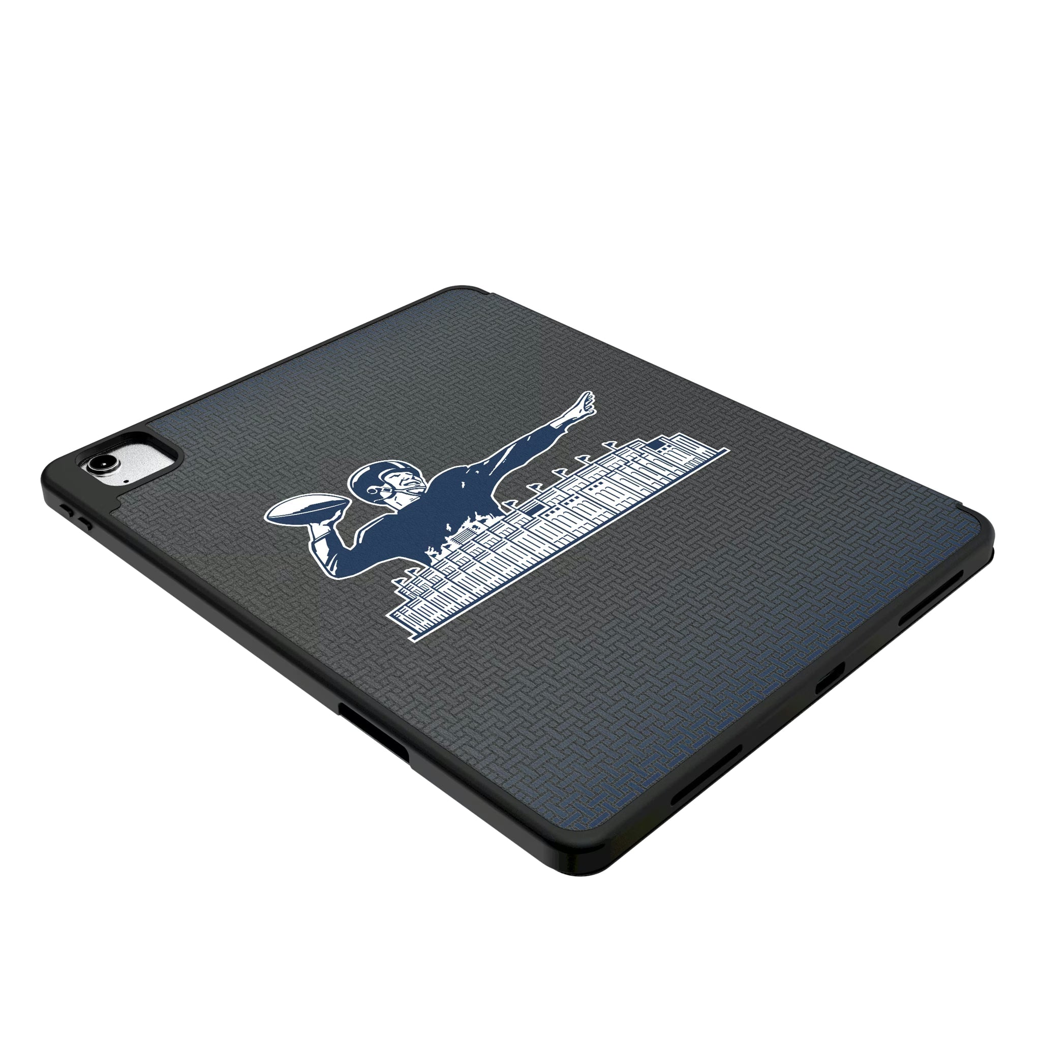 New York Giants 1960-1966 Historic Collection Linen iPad Tablet Case for Apple iPad - Isometric View