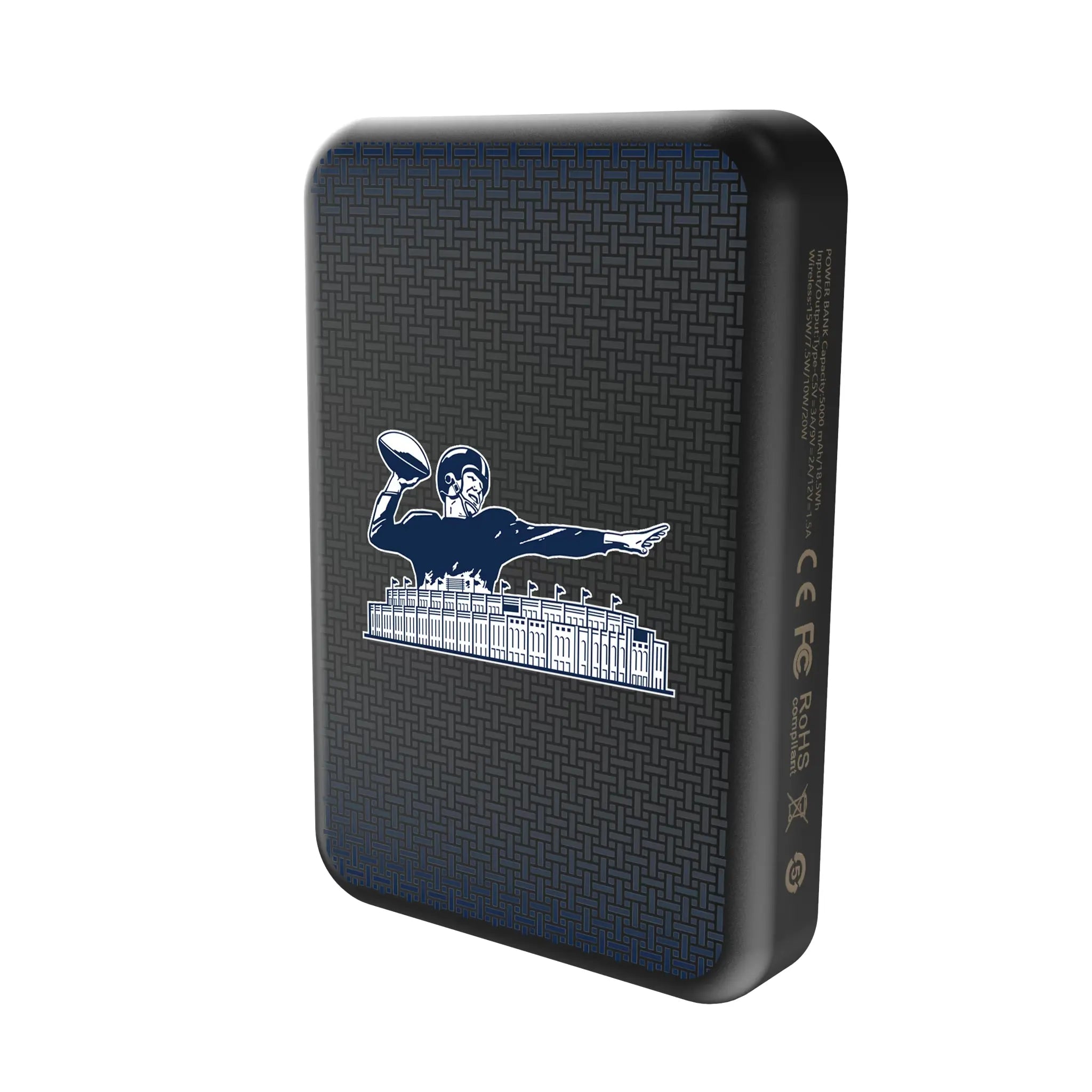 New York Giants 1960-1966 Historic Collection Linen Wireless Mag Power Bank