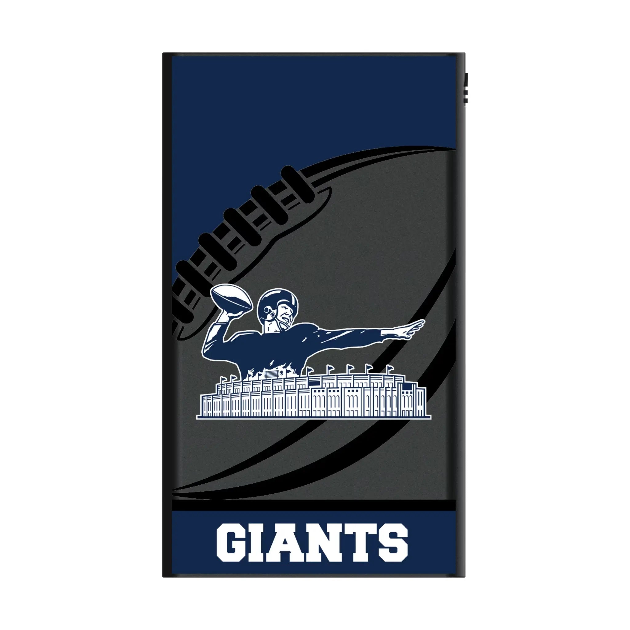 New York Giants 1960-1966 Historic Collection Passtime 5000mAh Flat Power Bank