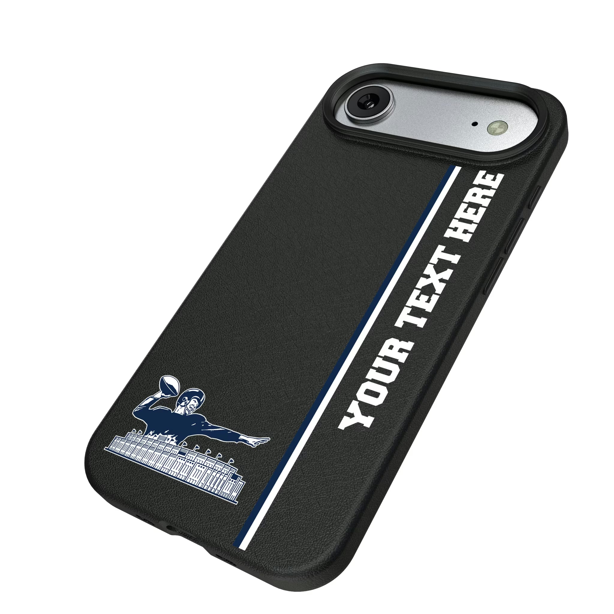 New York Giants 1960-1966 Historic Collection Personalized Sidebard iPhone MagSafe Compatible Phone Case for Apple iPhone - Isometric View#Device_iPhone Air