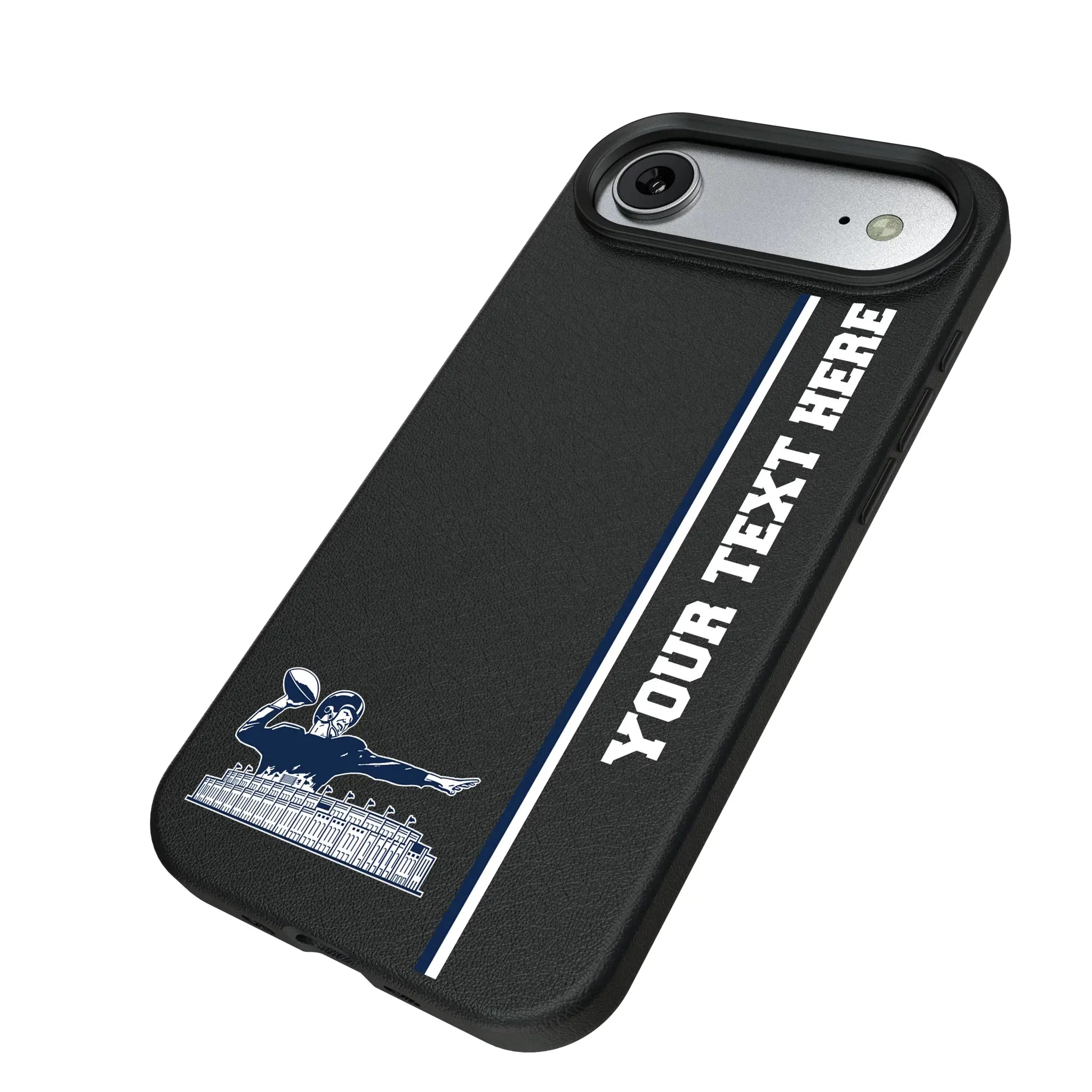 New York Giants 1960-1966 Historic Collection Personalized Sidebard iPhone MagSafe Compatible Phone Case for Apple iPhone - Isometric View#Device_iPhone Air