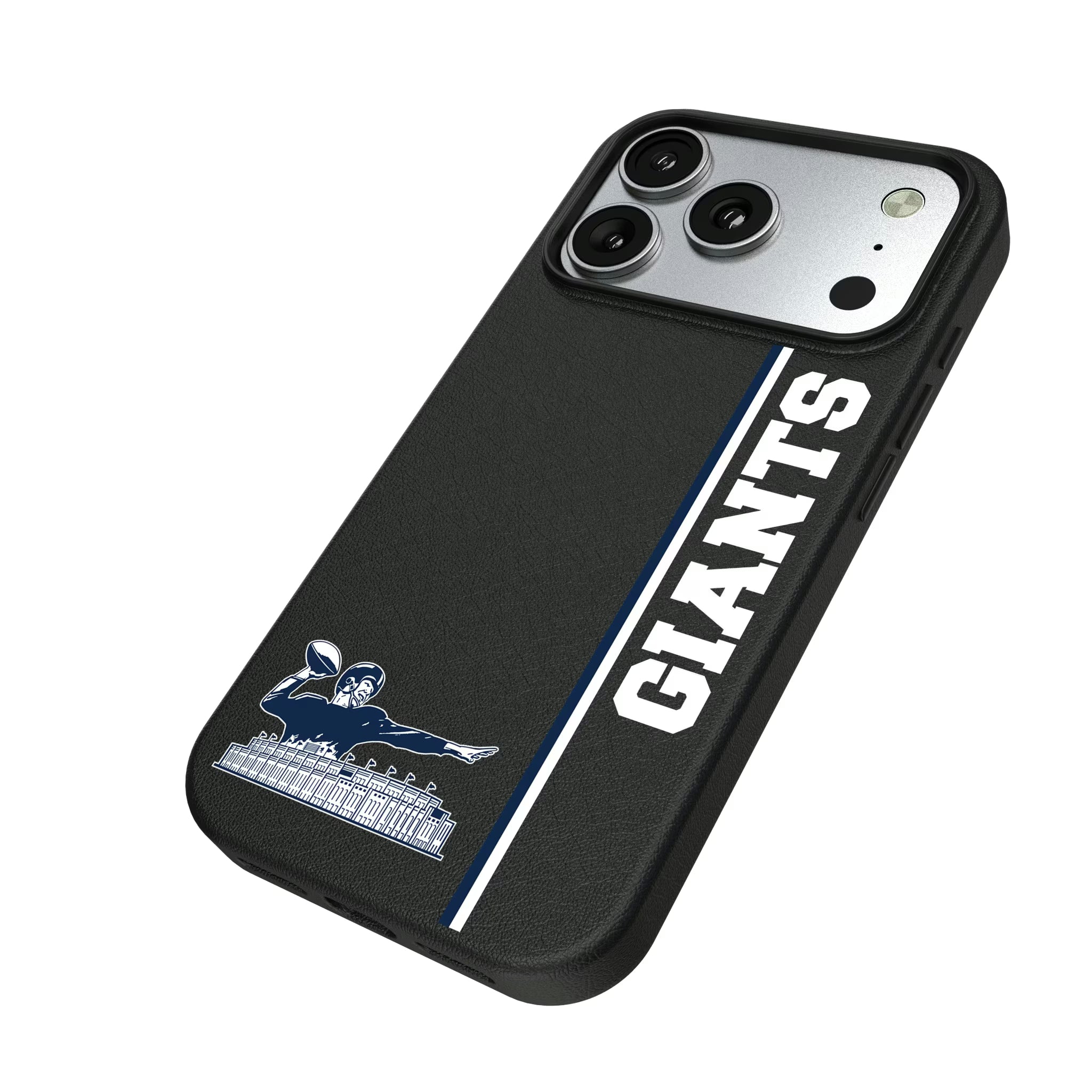 New York Giants 1960-1966 Historic Collection Sidebar iPhone MagSafe Compatible Phone Case for Apple iPhone - Isometric View#Device_iPhone 17 Pro