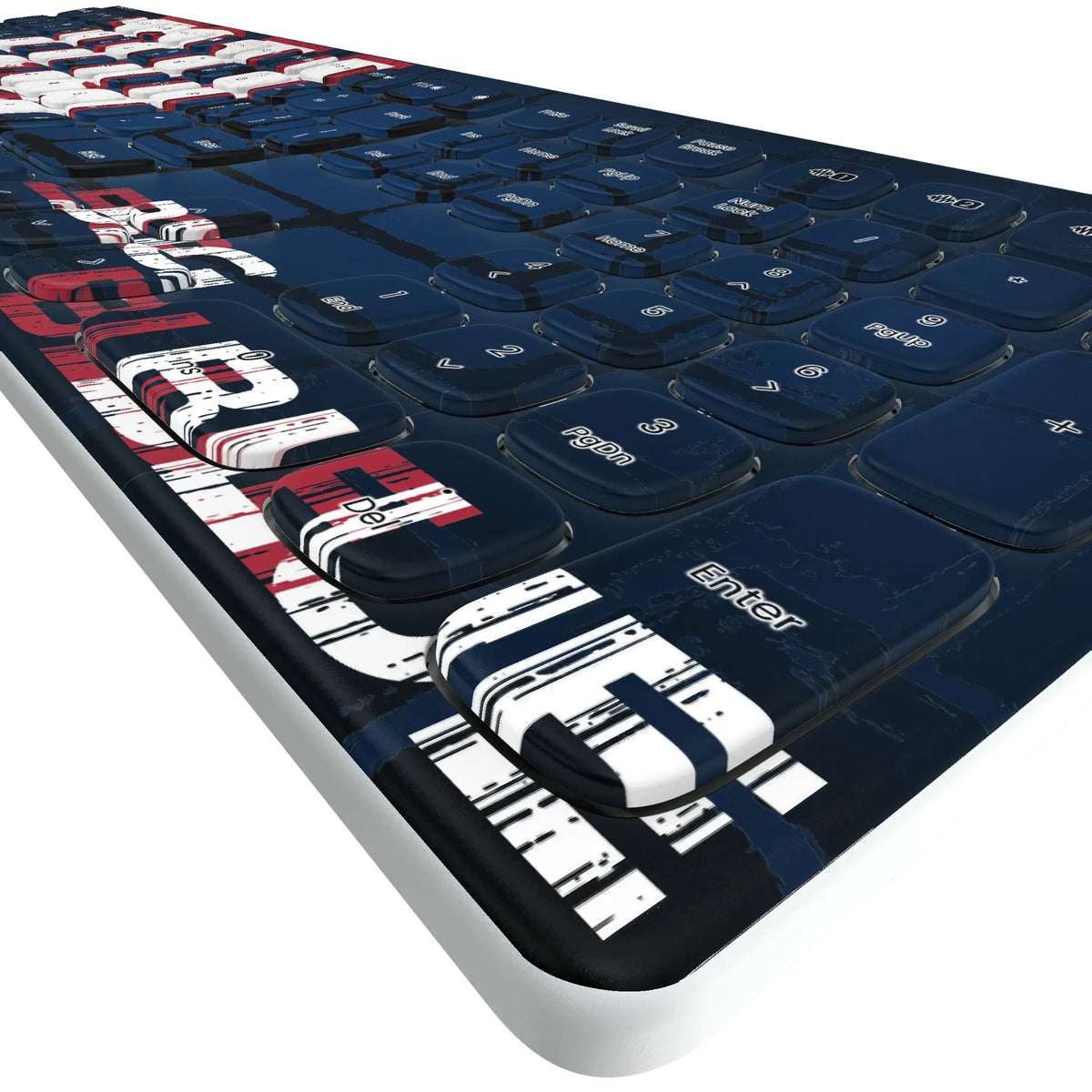 New York Giants Brick KKB605 Curved Wireless Keyboard - Detail