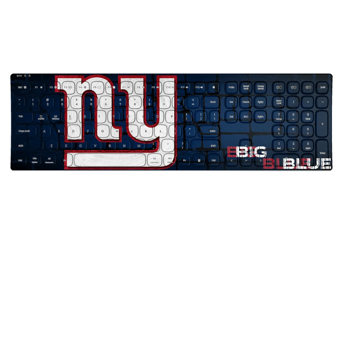 New York Giants Brick KKB605 Curved Wireless Keyboard