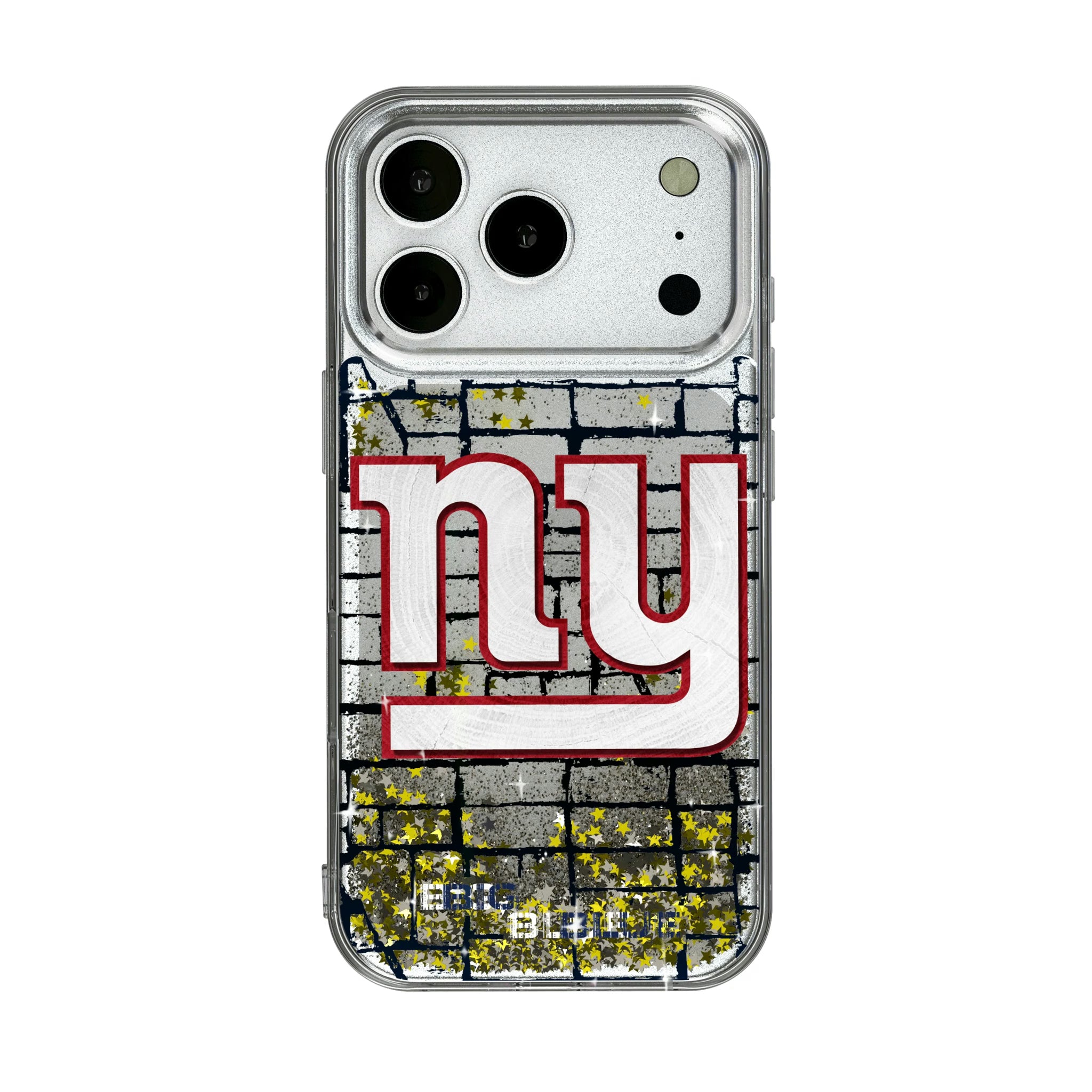 New York Giants Brick iPhone Glitter Phone Case for Apple iPhone