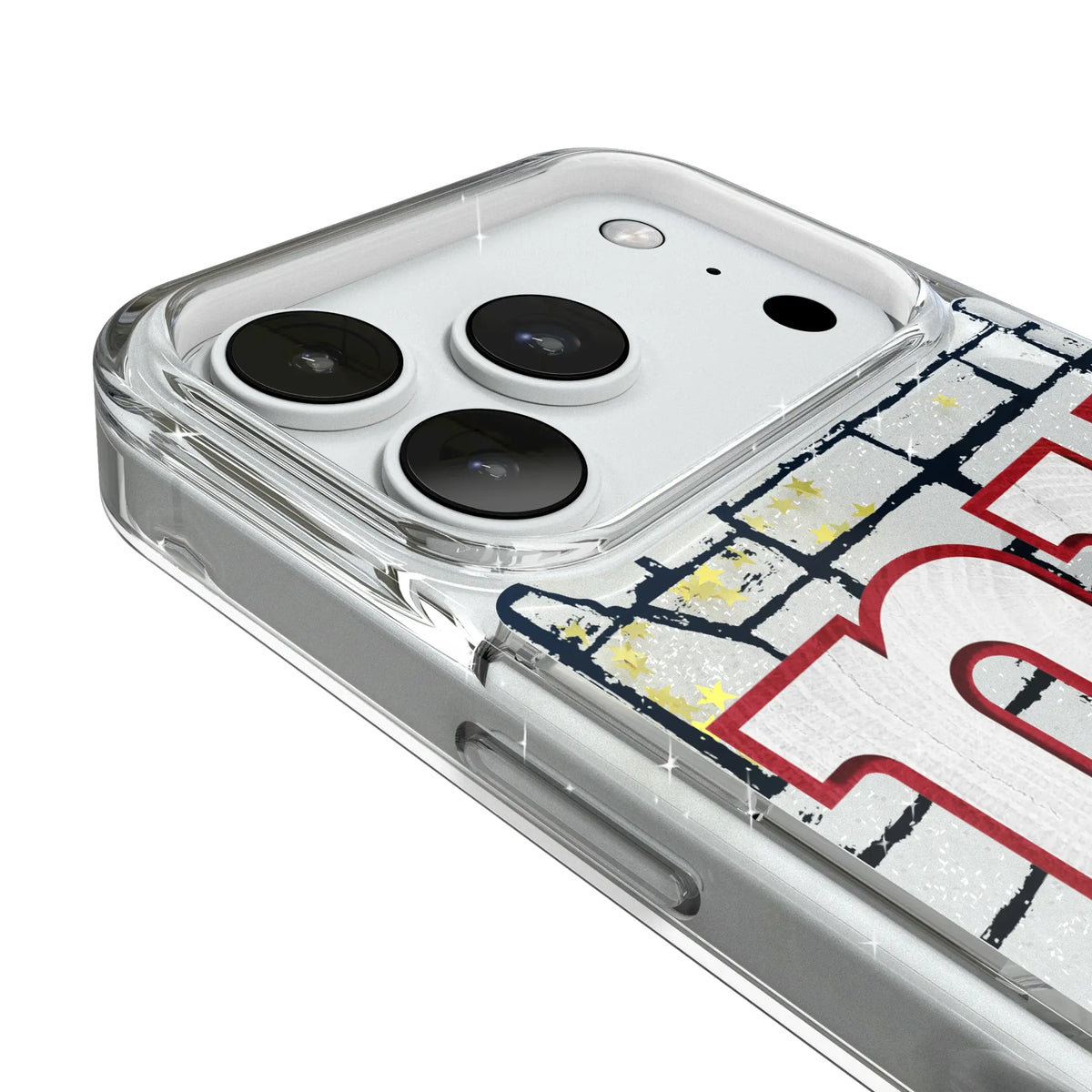 New York Giants Brick iPhone Glitter Phone Case for Apple iPhone - Detail#Device_iPhone 18 Pro